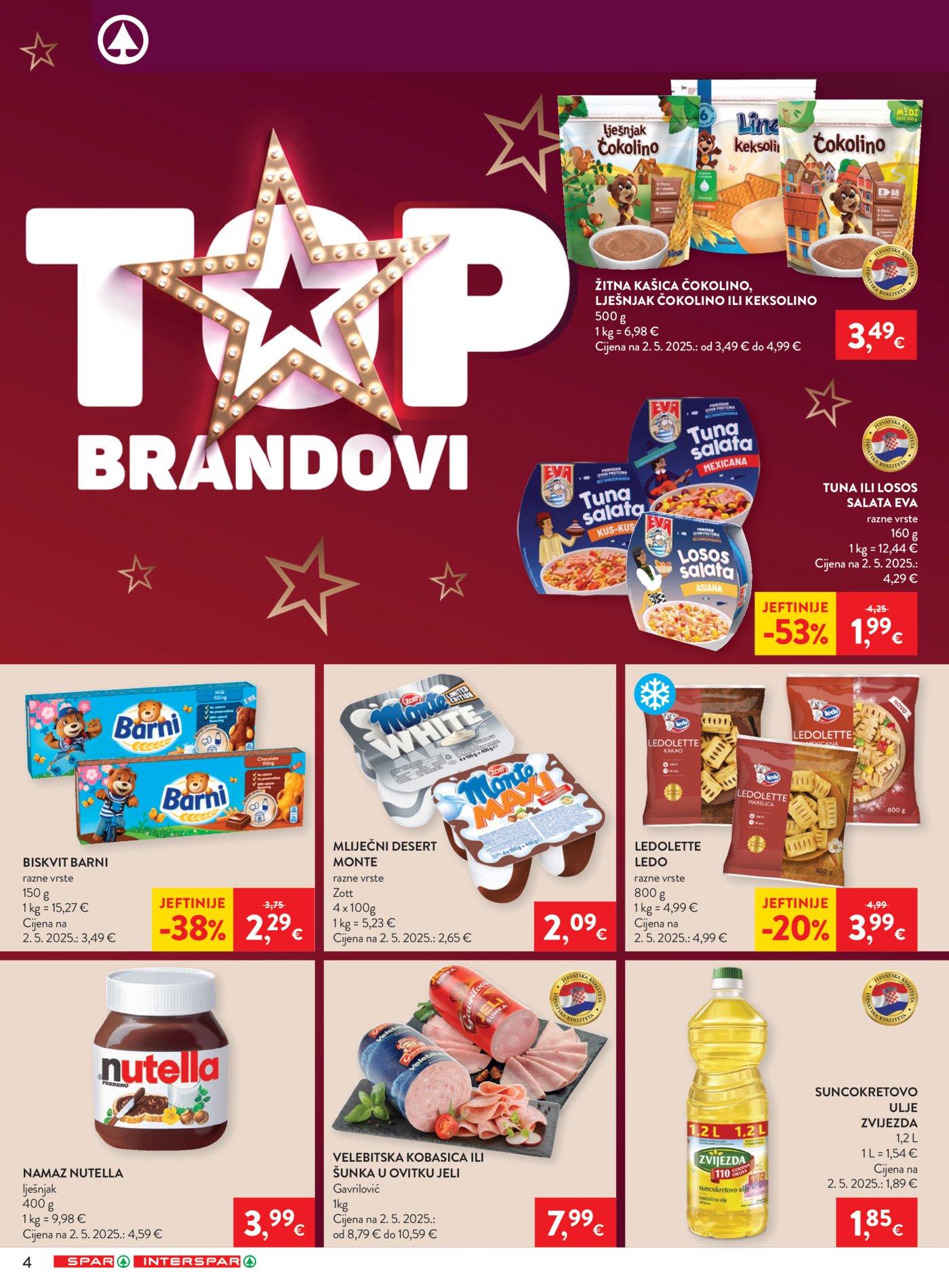SPAR INTERSPAR Katalog Akcija 16.09.-22.09.2026.