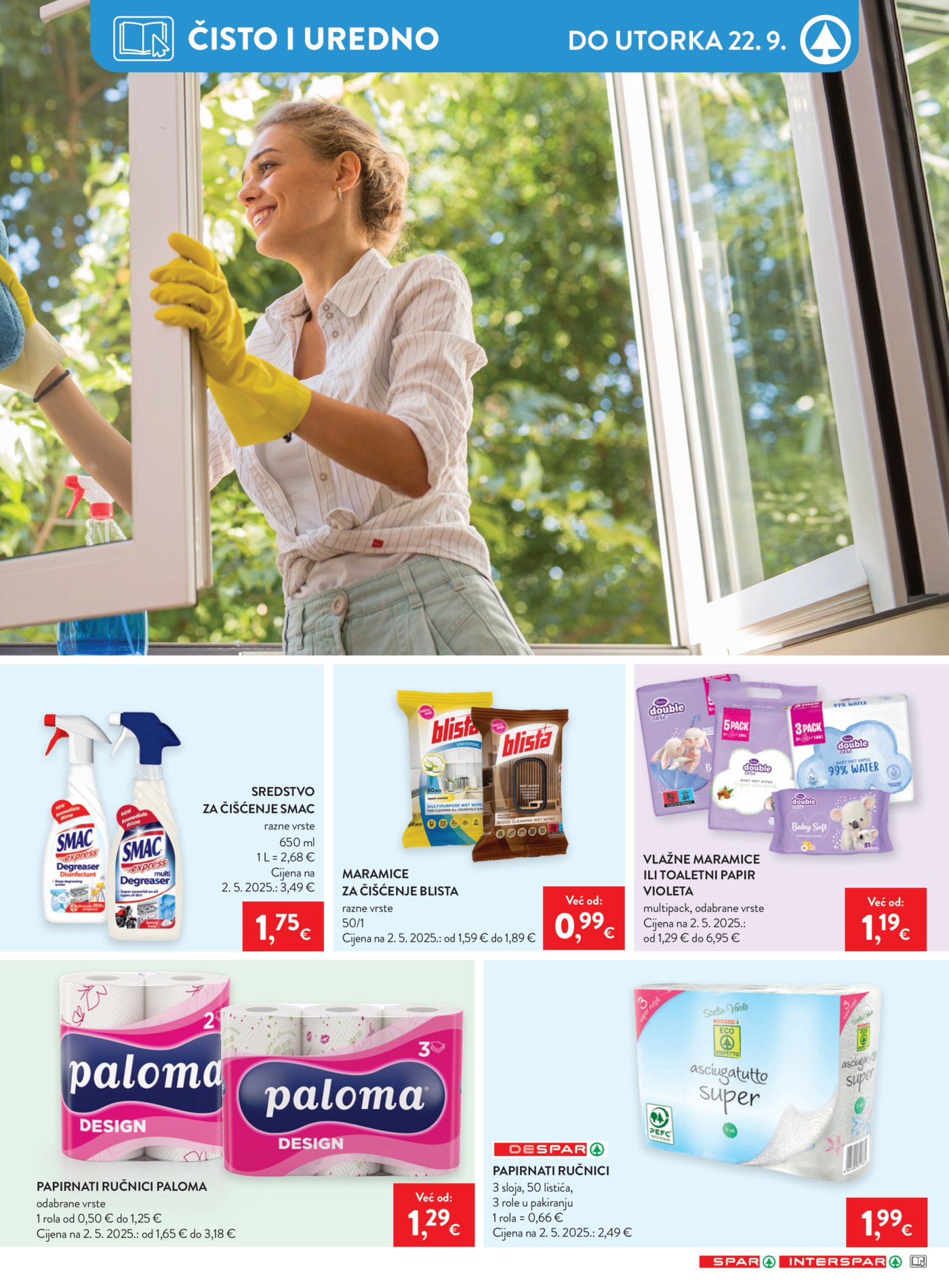 SPAR INTERSPAR Katalog Akcija 16.09.-22.09.2026.