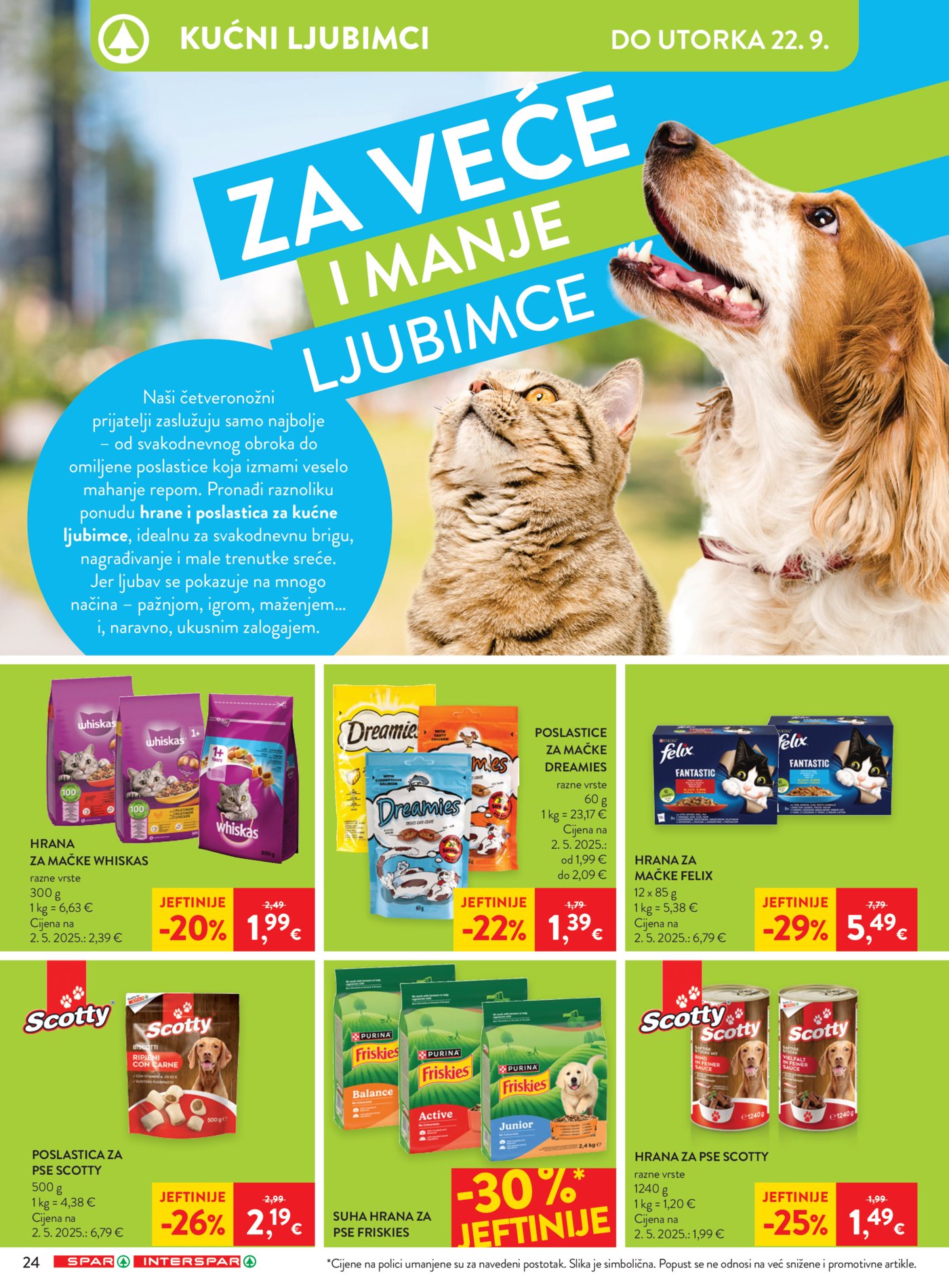 SPAR INTERSPAR Katalog Akcija 16.09.-22.09.2026.