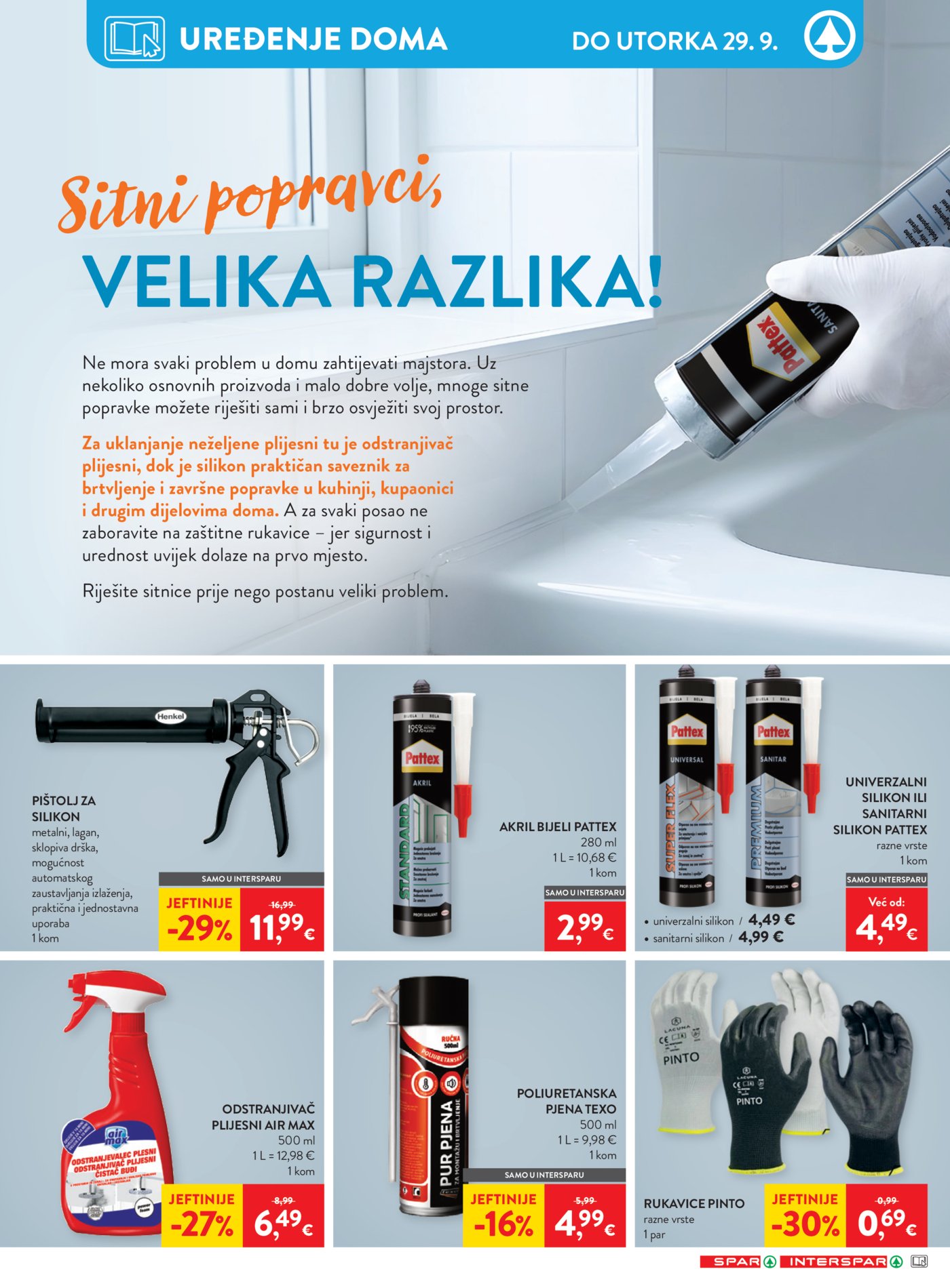 SPAR INTERSPAR Katalog Akcija 16.09.-22.09.2026.