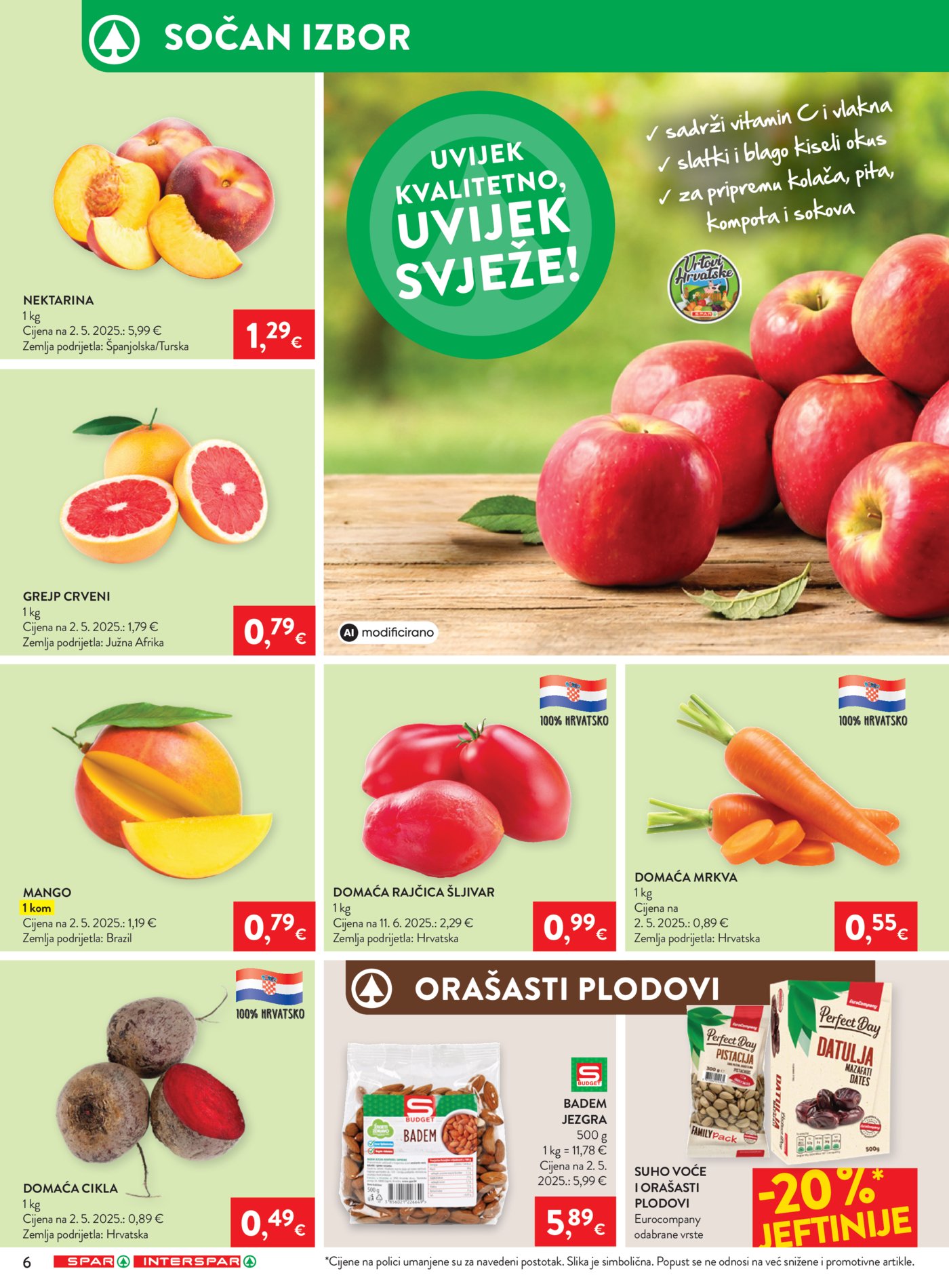 SPAR INTERSPAR Katalog Akcija 16.09.-22.09.2026.