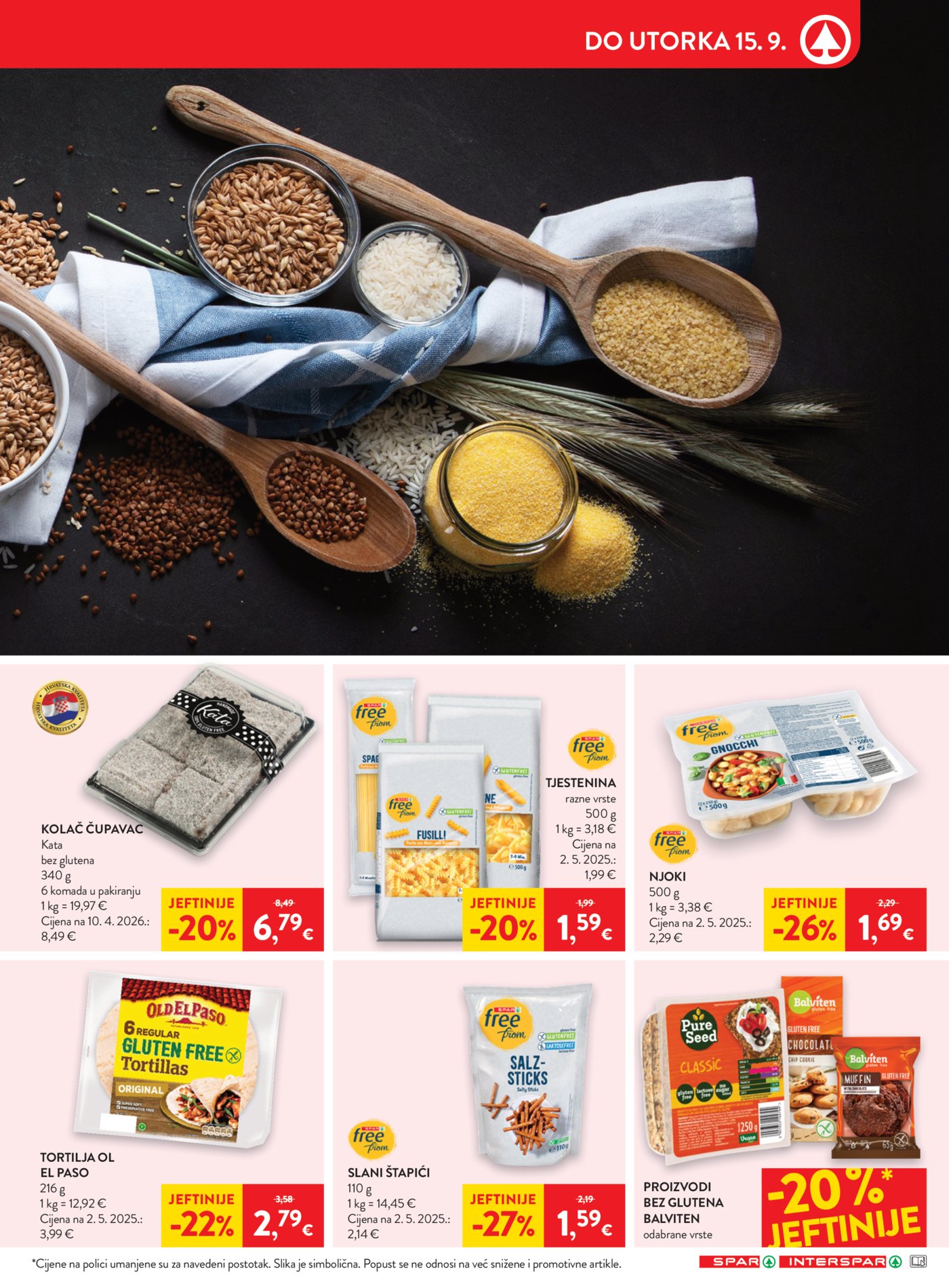SPAR katalog Akcija 09.09. - 15.09.2026.