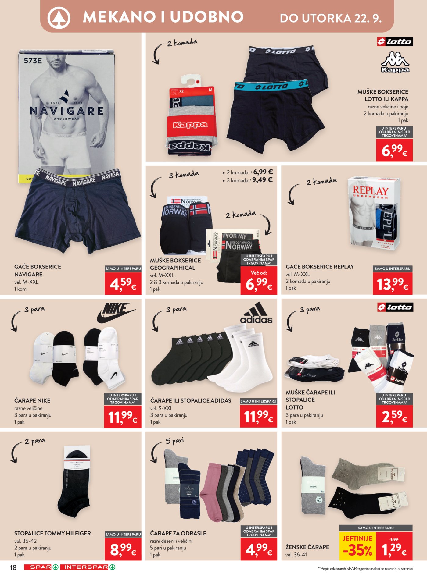 SPAR katalog Akcija 09.09. - 15.09.2026.