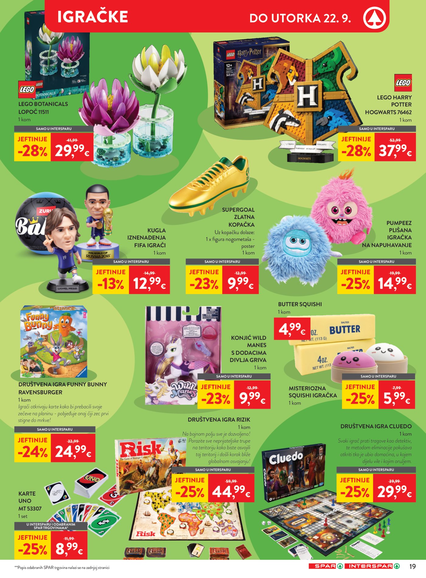 SPAR katalog Akcija 09.09. - 15.09.2026.