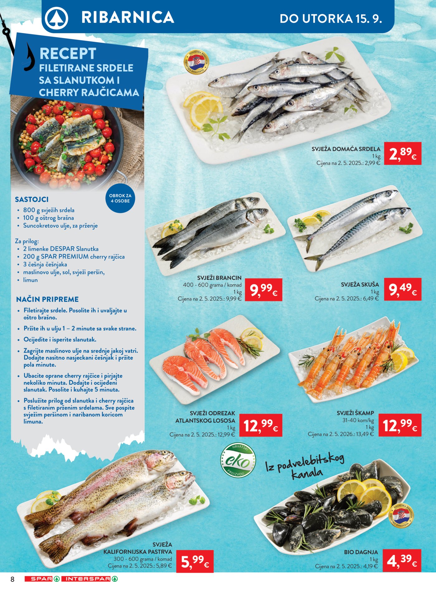 SPAR katalog Akcija 09.09. - 15.09.2026.