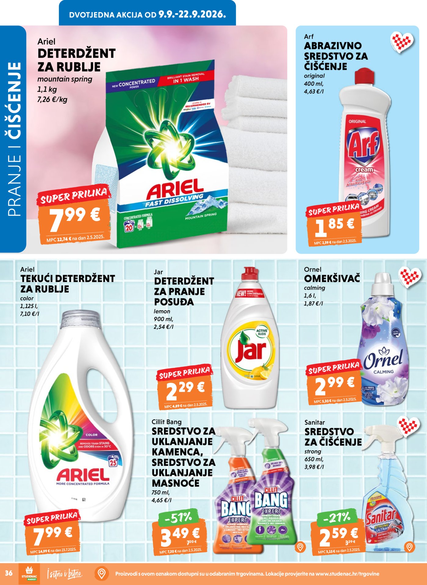 Studenac katalog Akcija 09.09. - 15.09.2026.