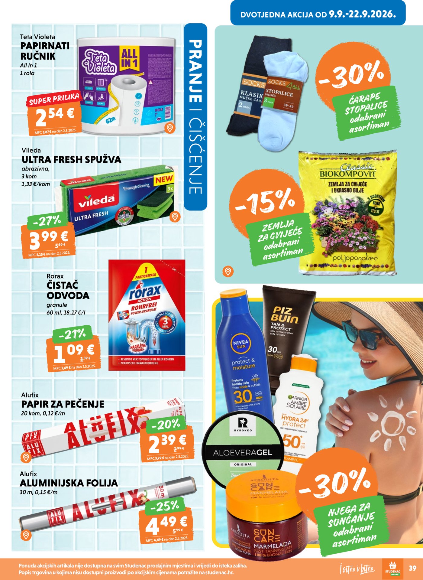 Studenac katalog Akcija 09.09. - 15.09.2026.