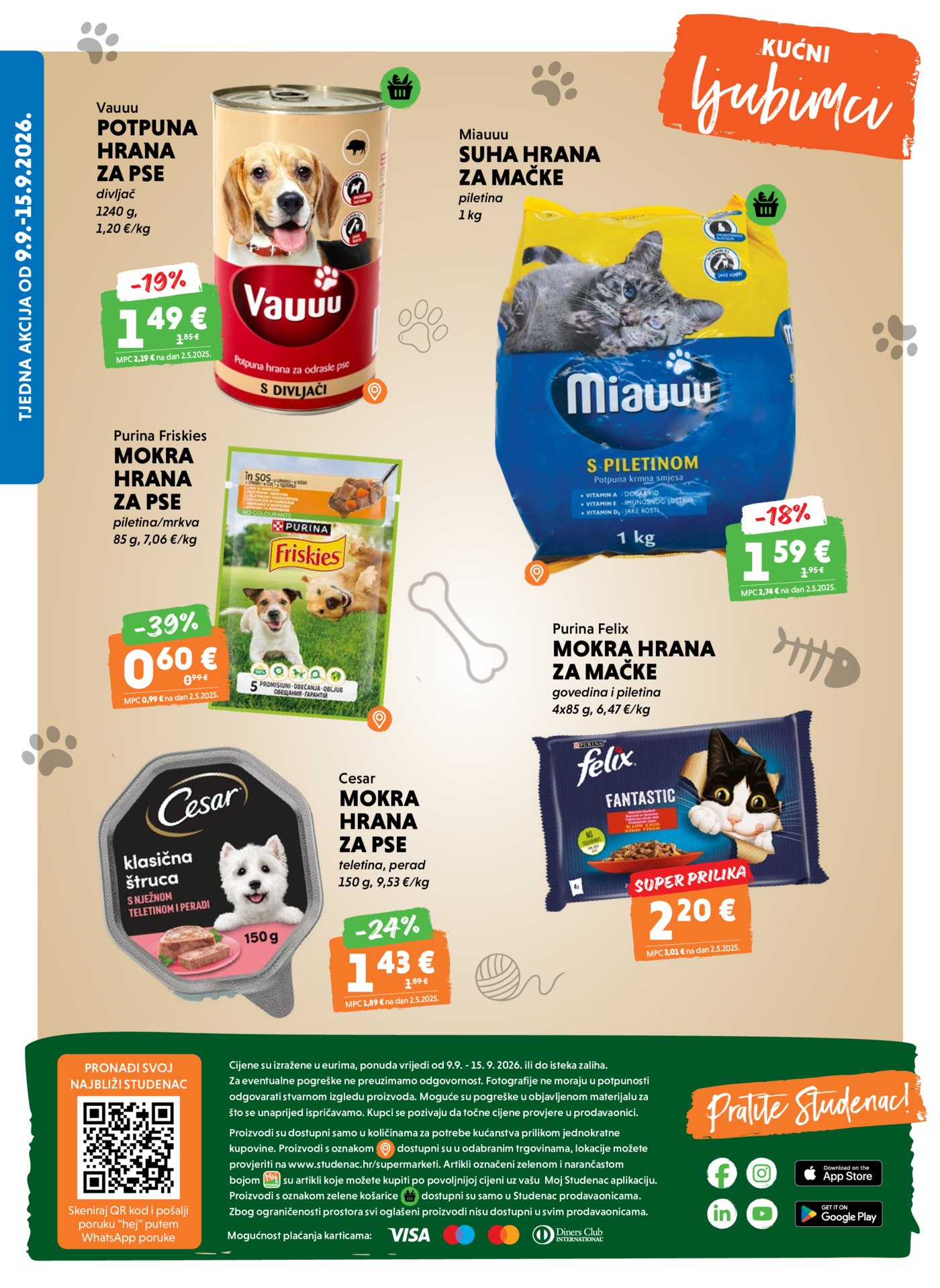 Studenac katalog Akcija 09.09. - 15.09.2026.