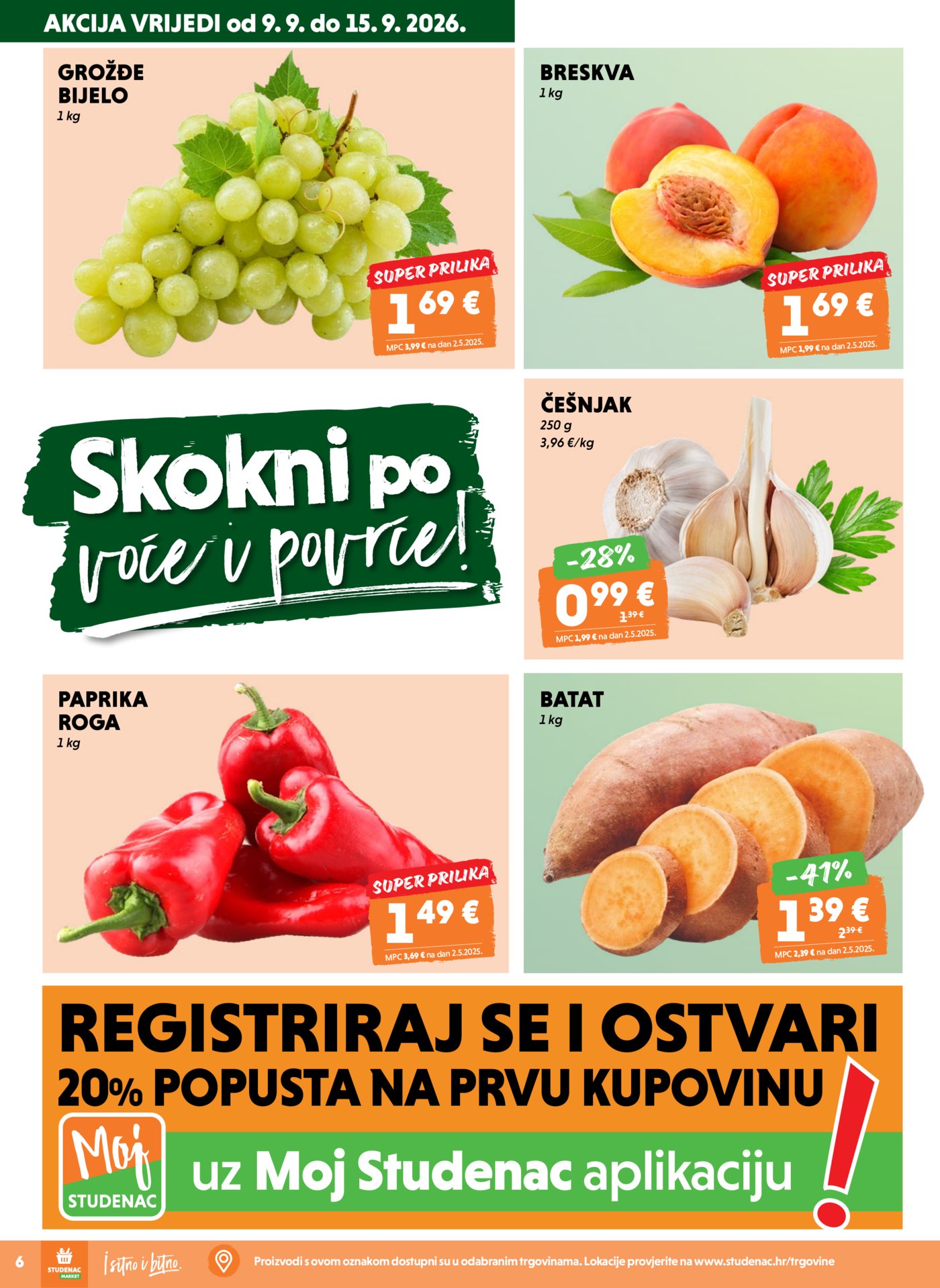 Studenac katalog Akcija 09.09. - 15.09.2026.