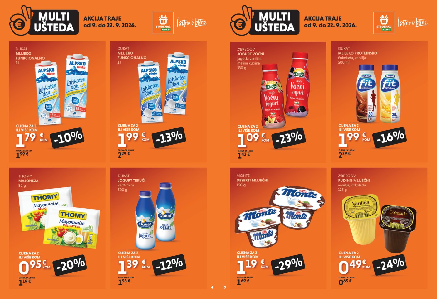 Studenac katalog Multiušteda 09.09. - 22.09.2026.