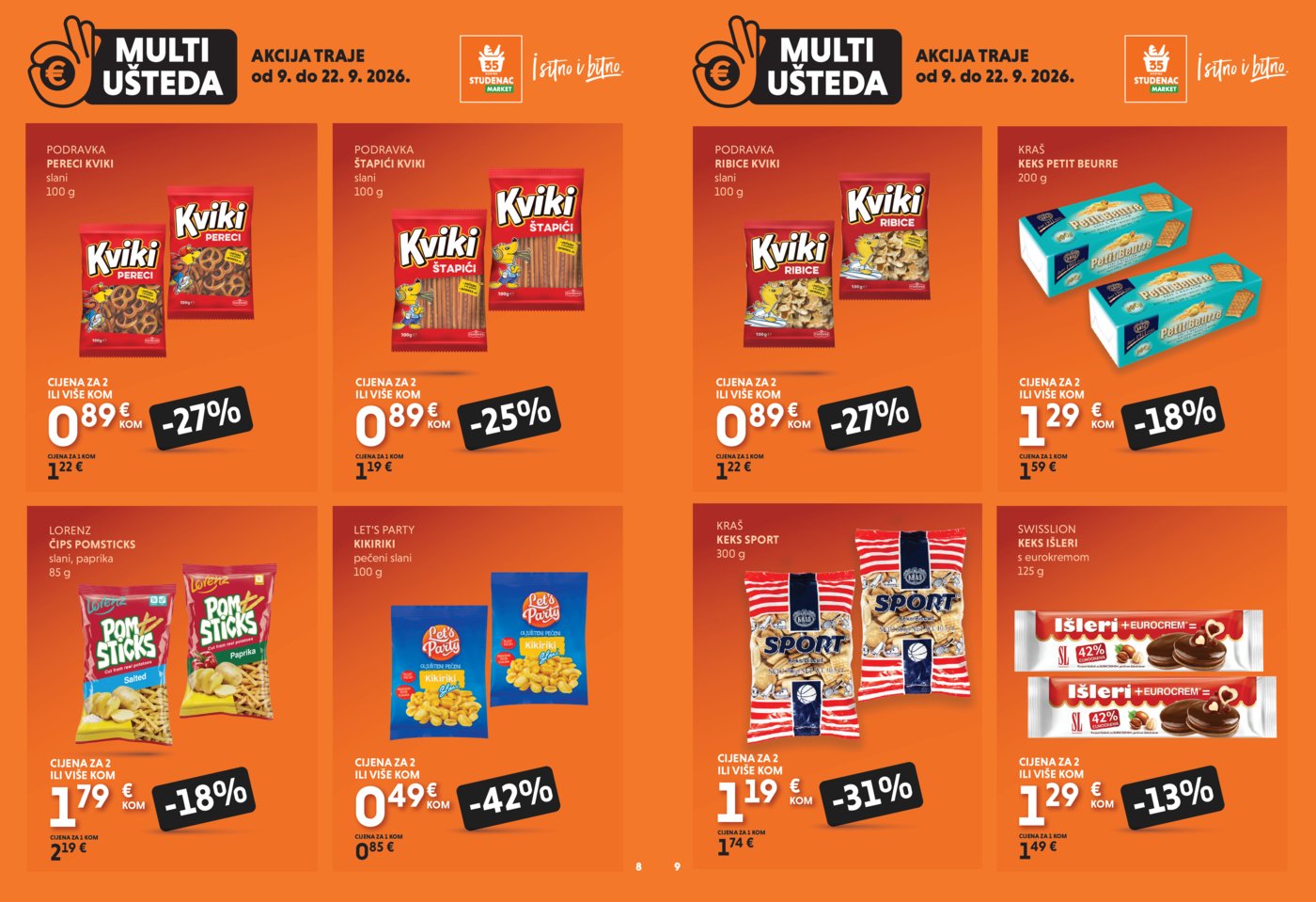 Studenac katalog Multiušteda 09.09. - 22.09.2026.