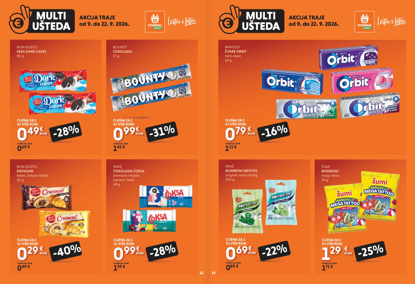 Studenac katalog Multiušteda 09.09. - 22.09.2026.
