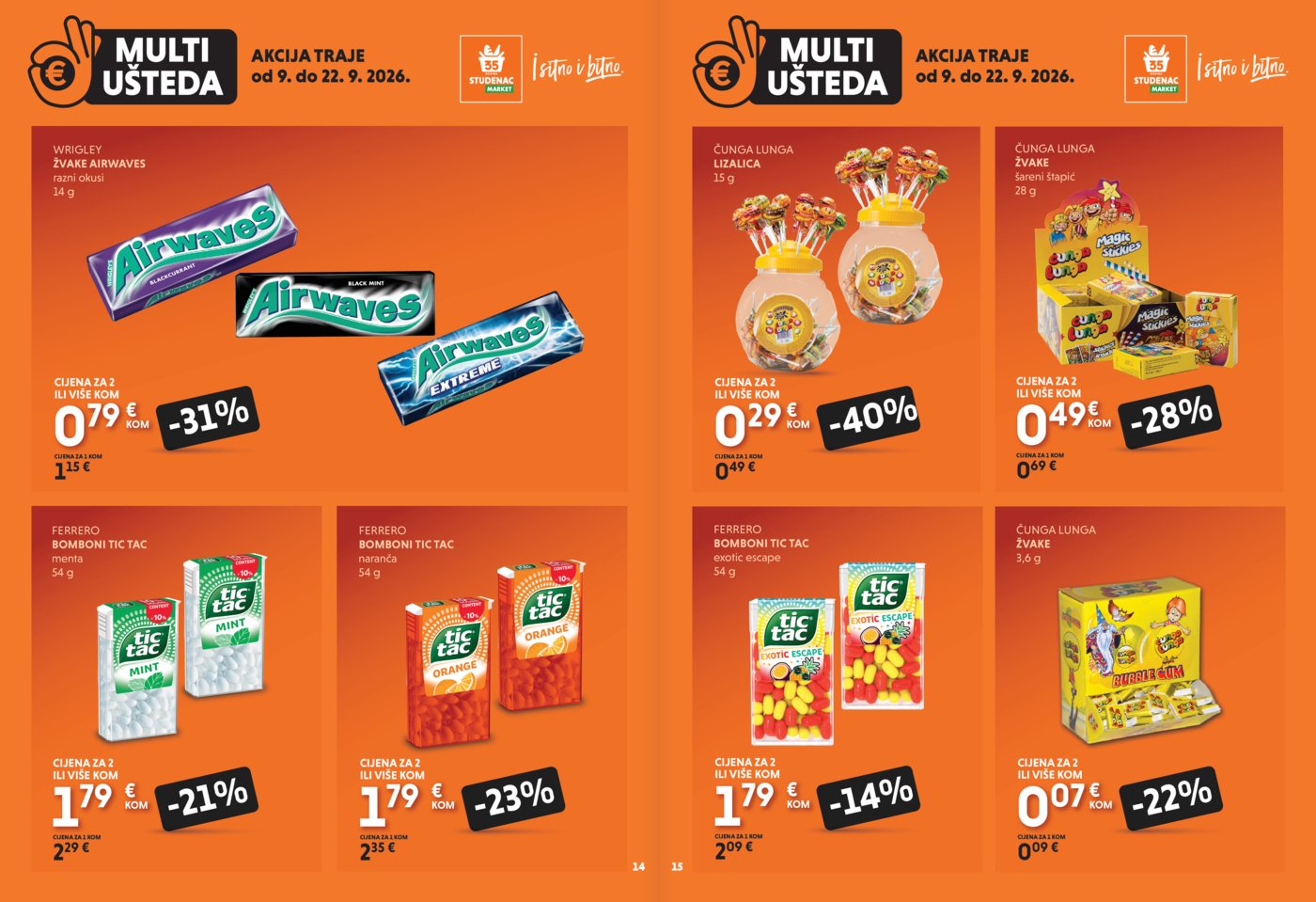 Studenac katalog Multiušteda 09.09. - 22.09.2026.