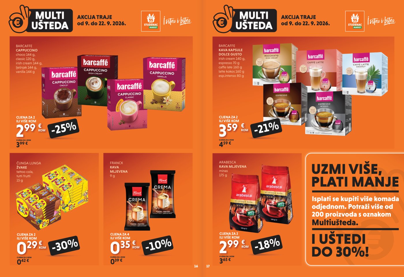 Studenac katalog Multiušteda 09.09. - 22.09.2026.