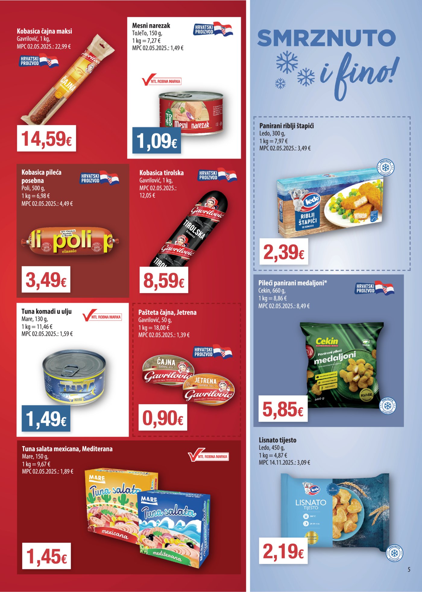 Trgovina Krk katalog Maxi Tjedna Akcija 16.09.-22.09.2026.