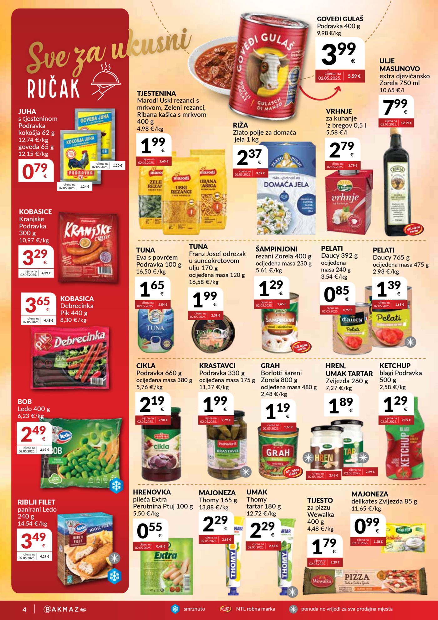 Bakmaz Katalog Akcija 16.09.-22.09.2026