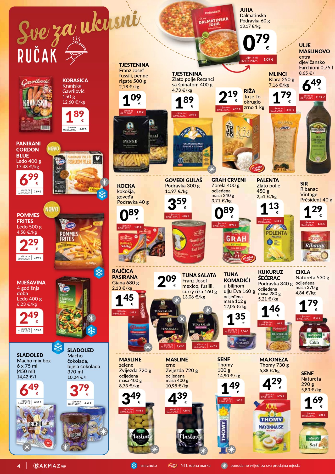 Bakmaz katalog Akcija 23.09. - 29.09.2026. 