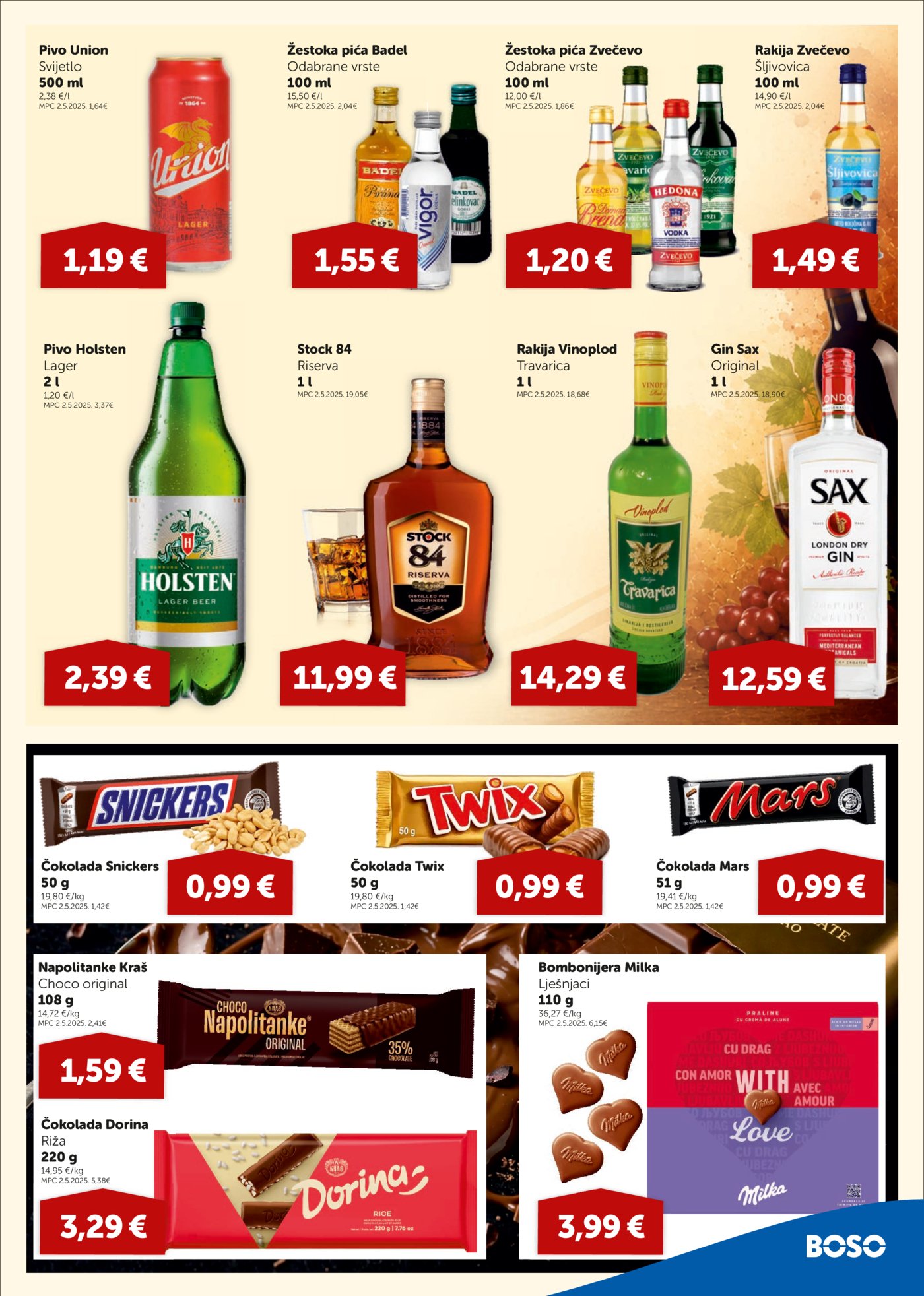 Boso katalog Akcija 24.09. - 07.10.2026.