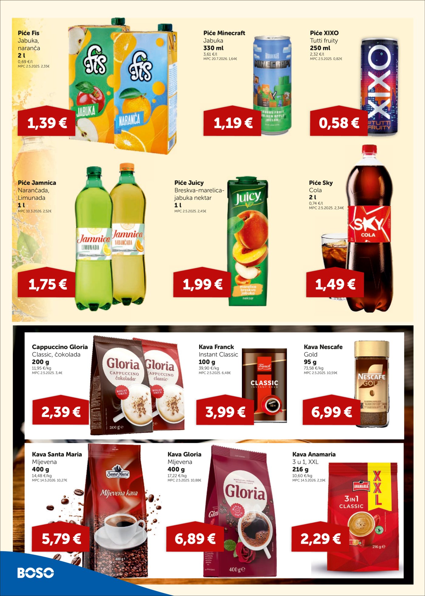 Boso katalog Akcija 24.09. - 07.10.2026.