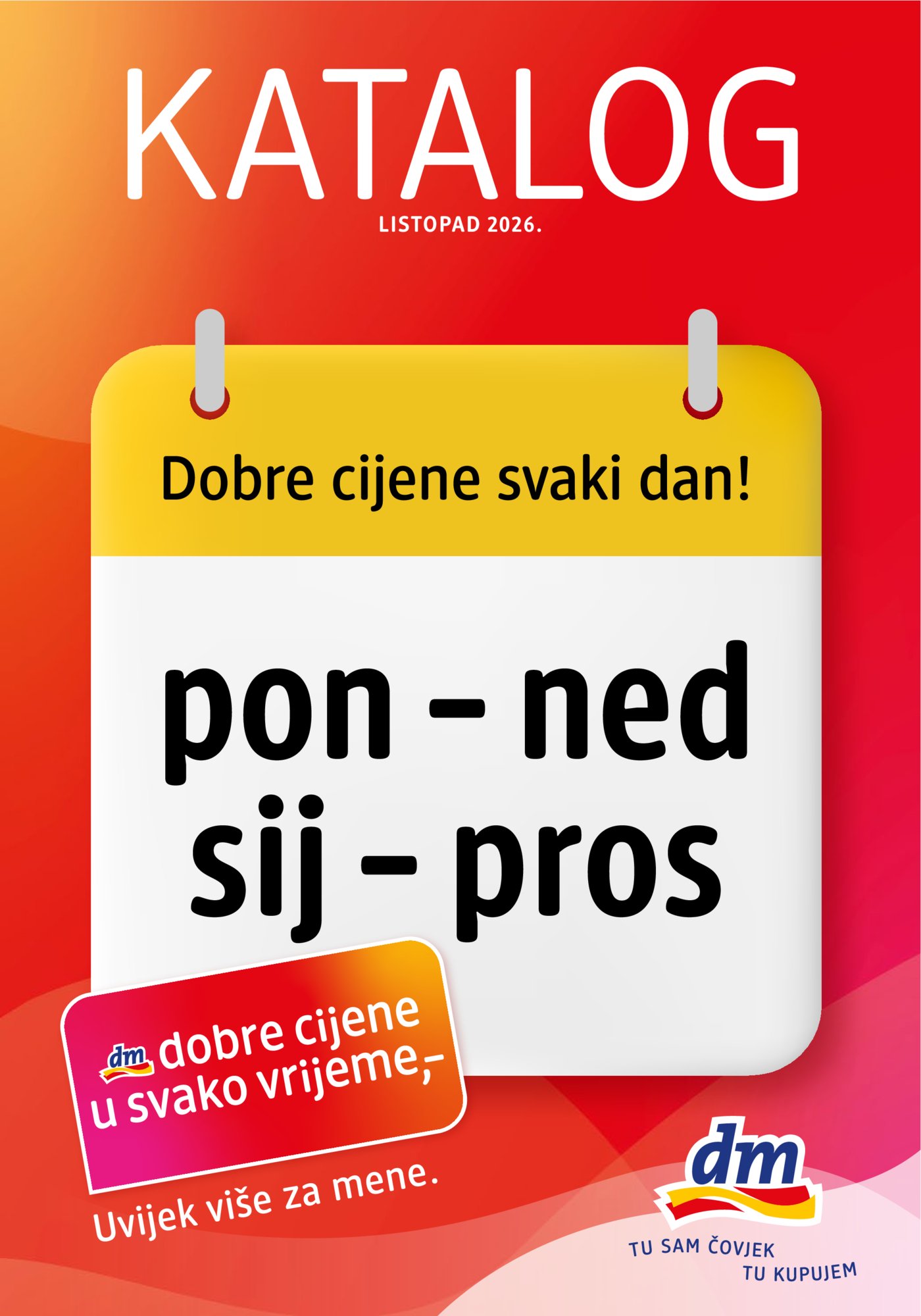 dm katalog Akcija 01.10. - 15.10.2026.