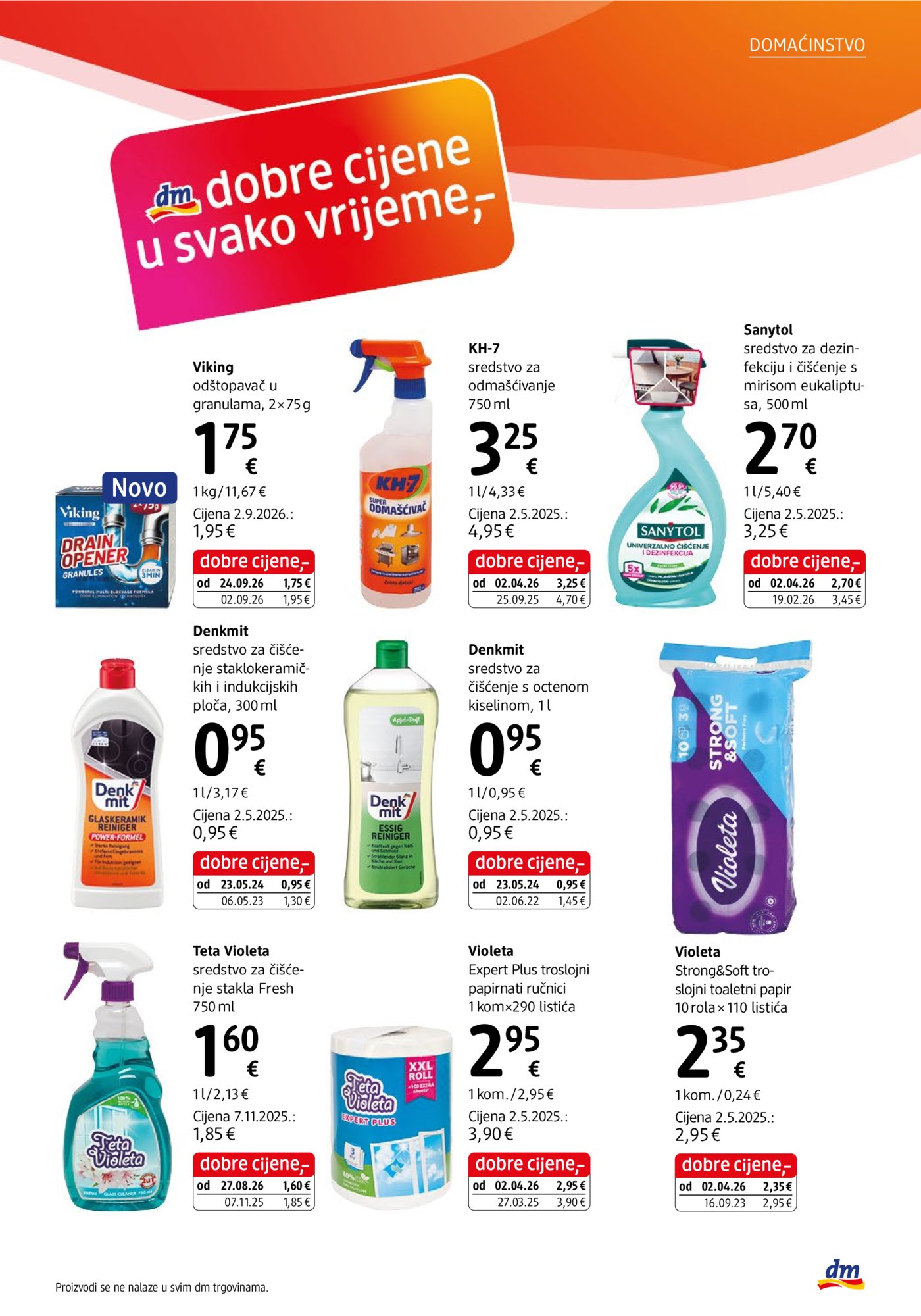 dm katalog Akcija 01.10. - 15.10.2026.
