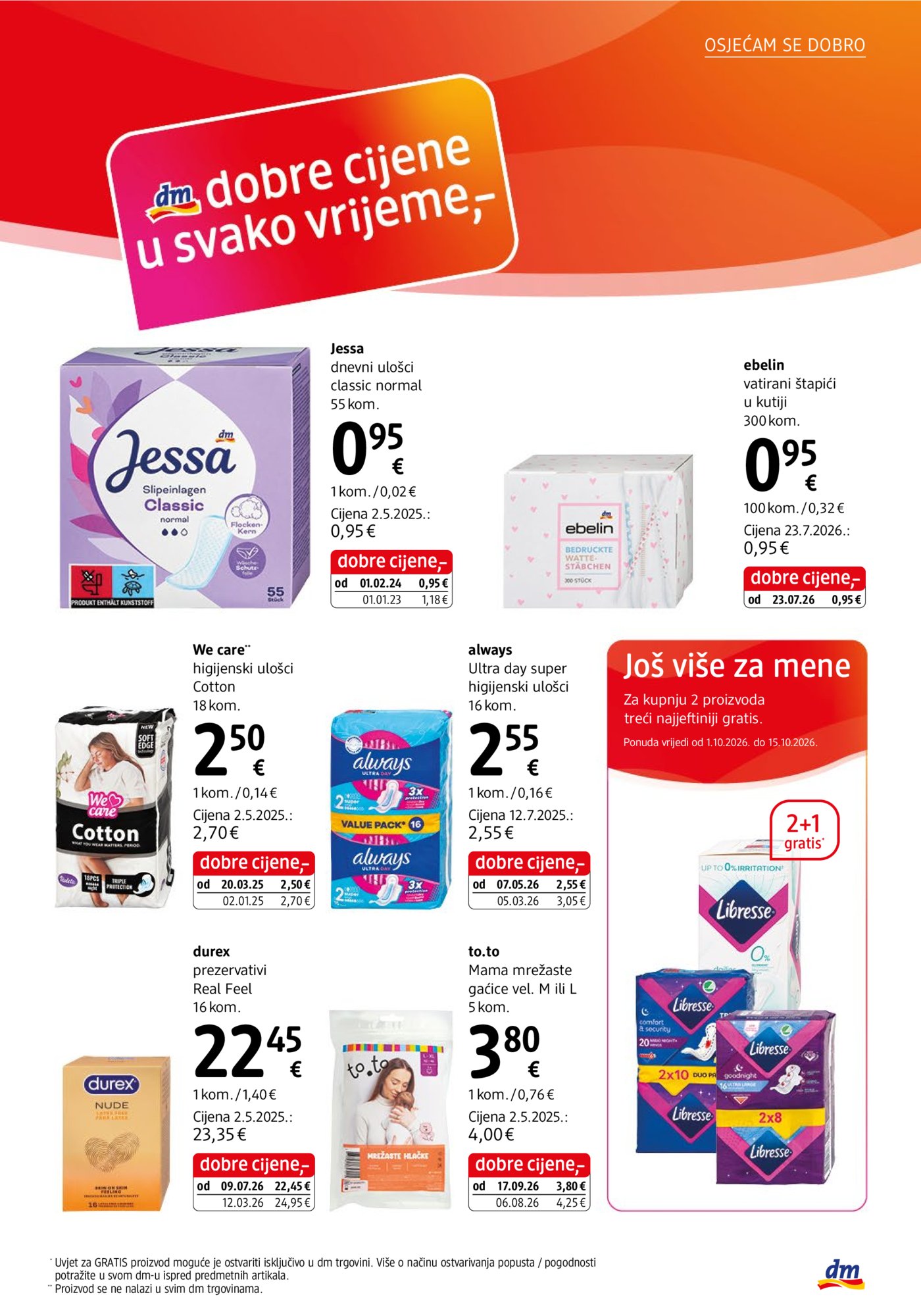 dm katalog Akcija 01.10. - 15.10.2026.