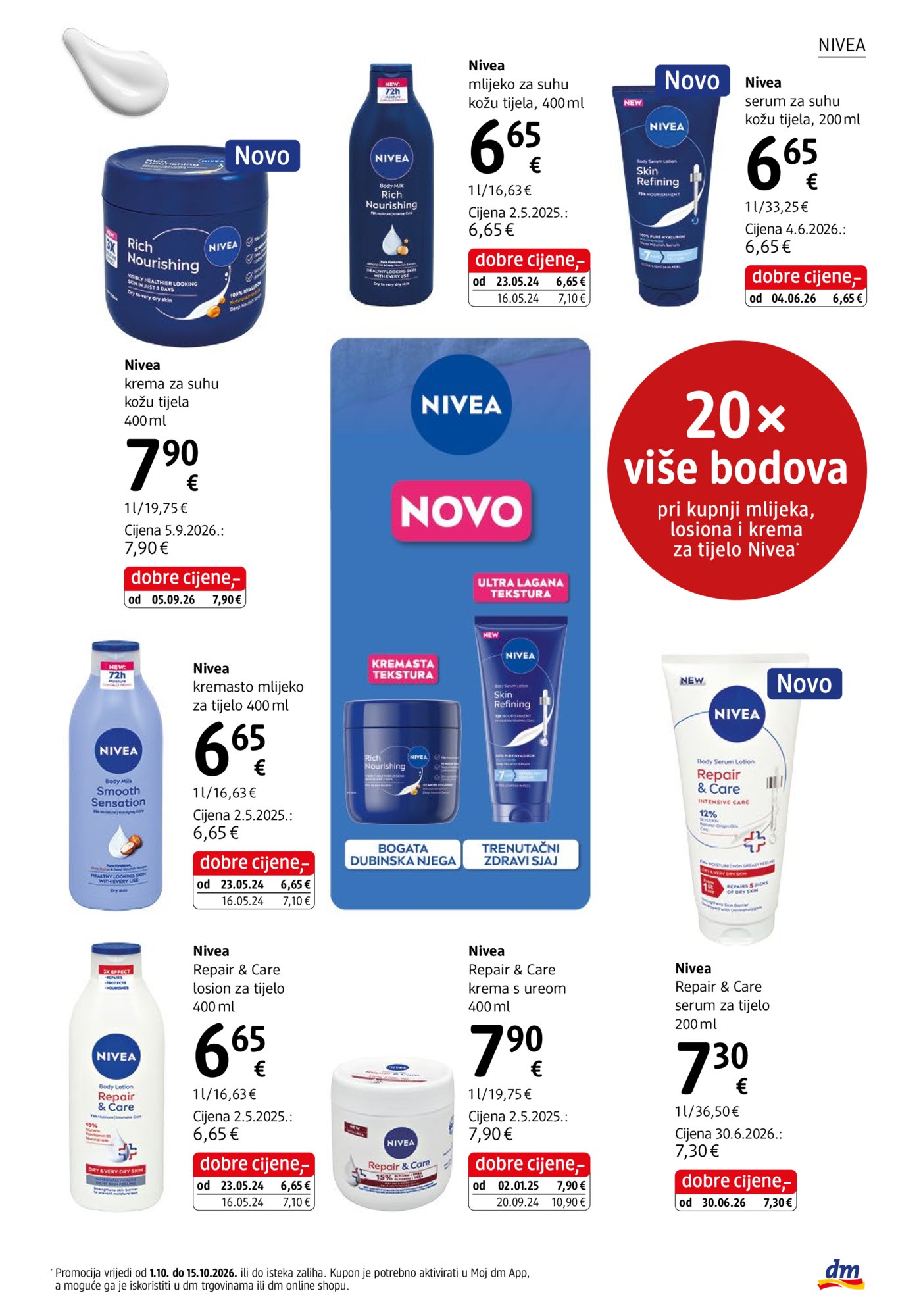 dm katalog Akcija 01.10. - 15.10.2026.
