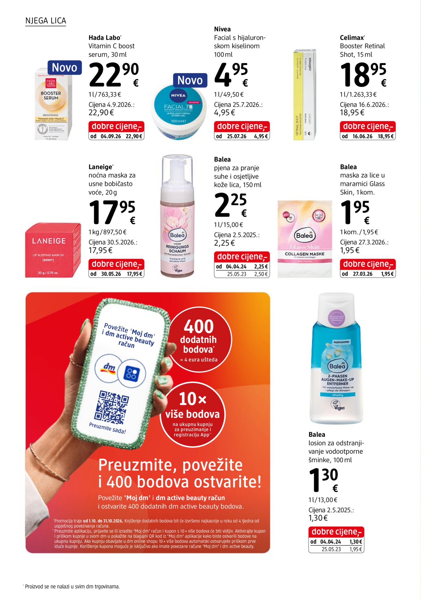 dm katalog Akcija 01.10. - 15.10.2026.