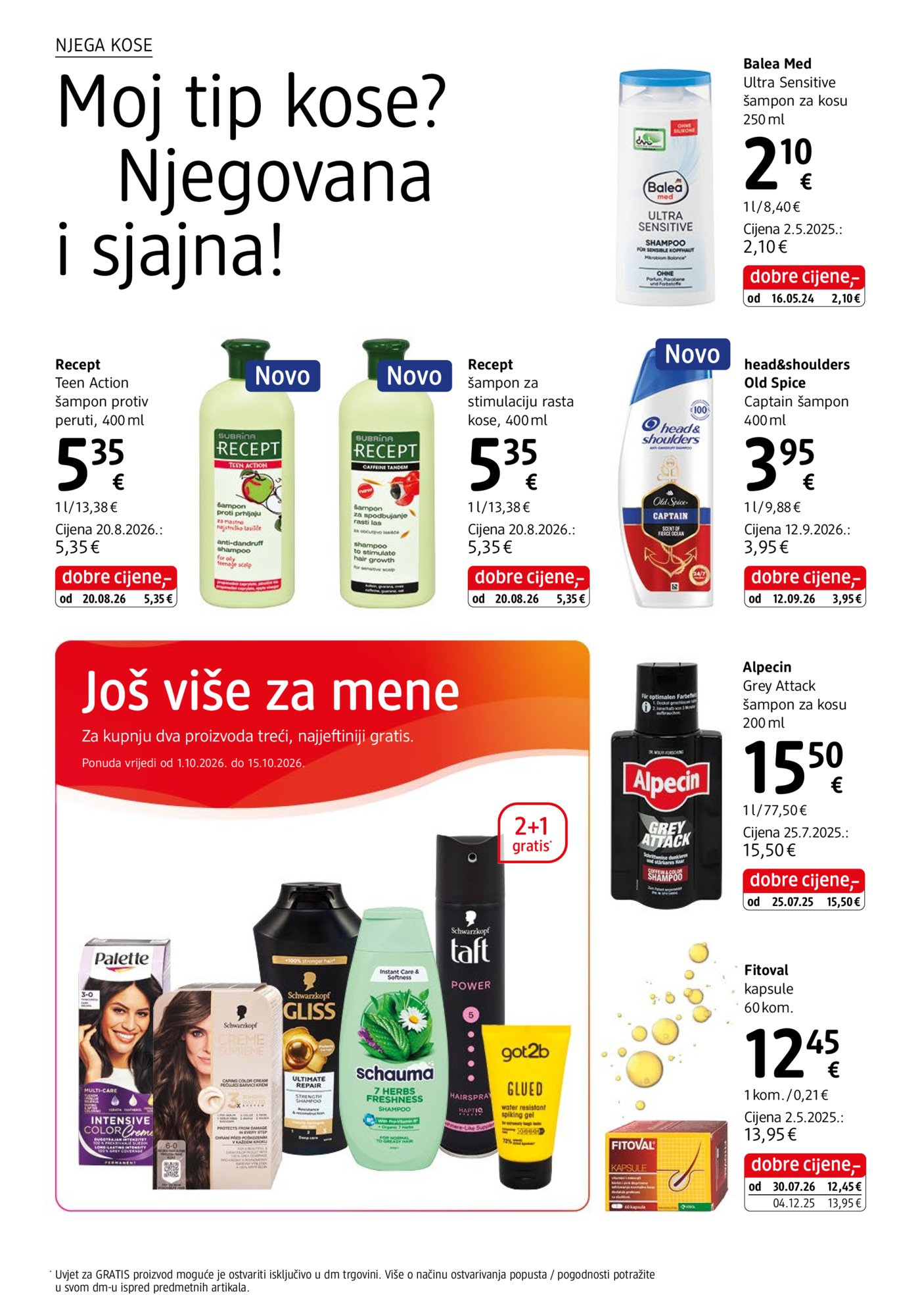 dm katalog Akcija 01.10. - 15.10.2026.