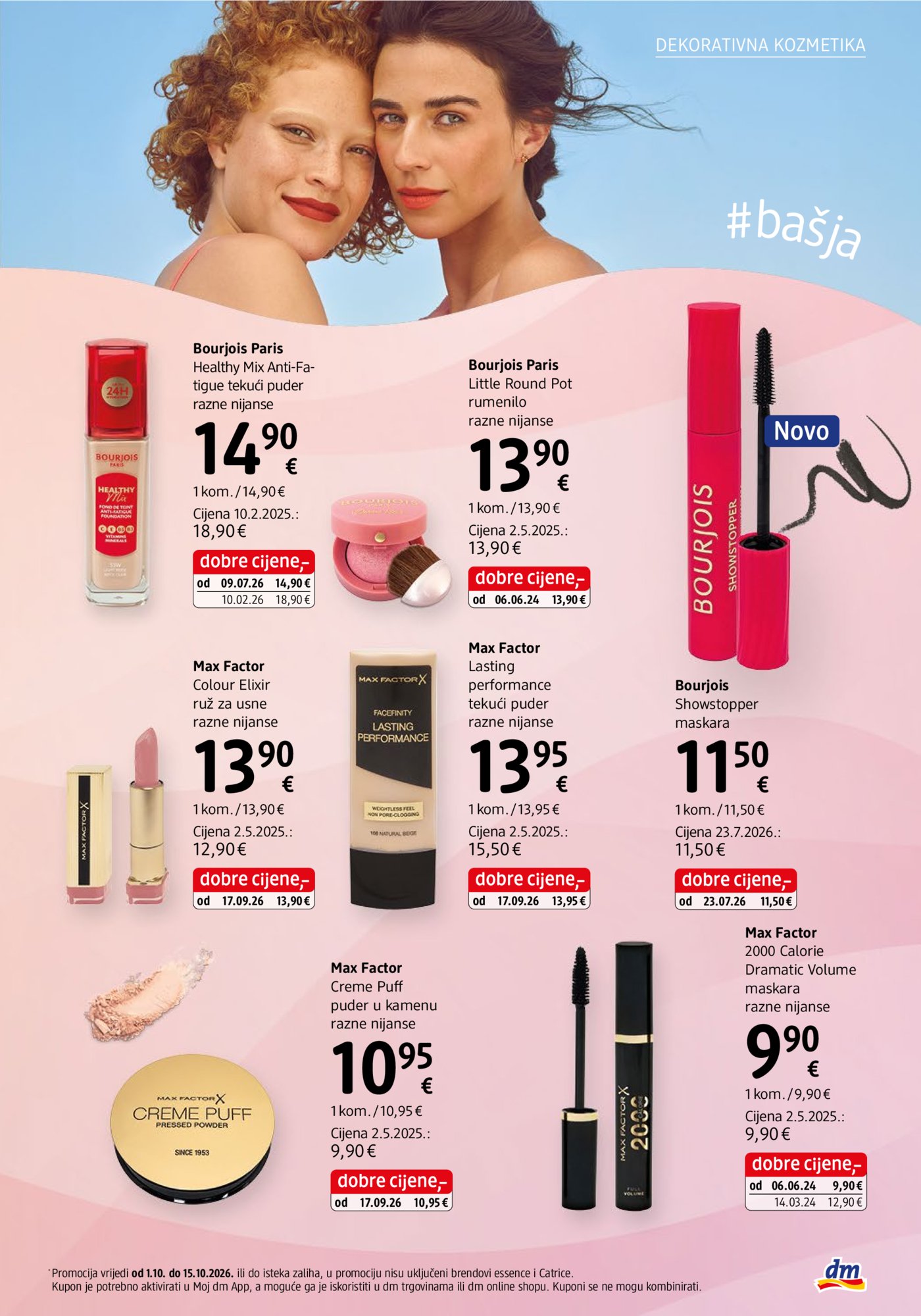 dm katalog Akcija 01.10. - 15.10.2026.