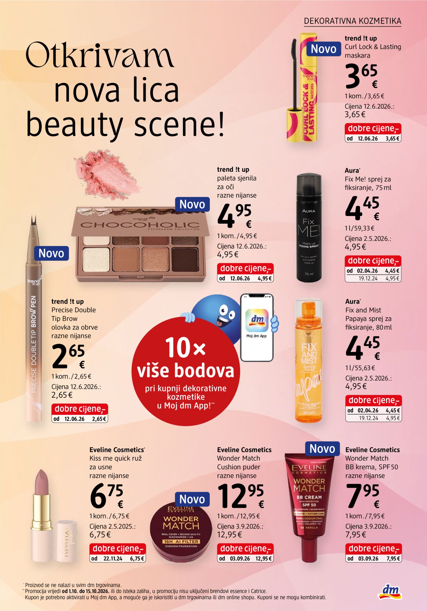 dm katalog Akcija 01.10. - 15.10.2026.