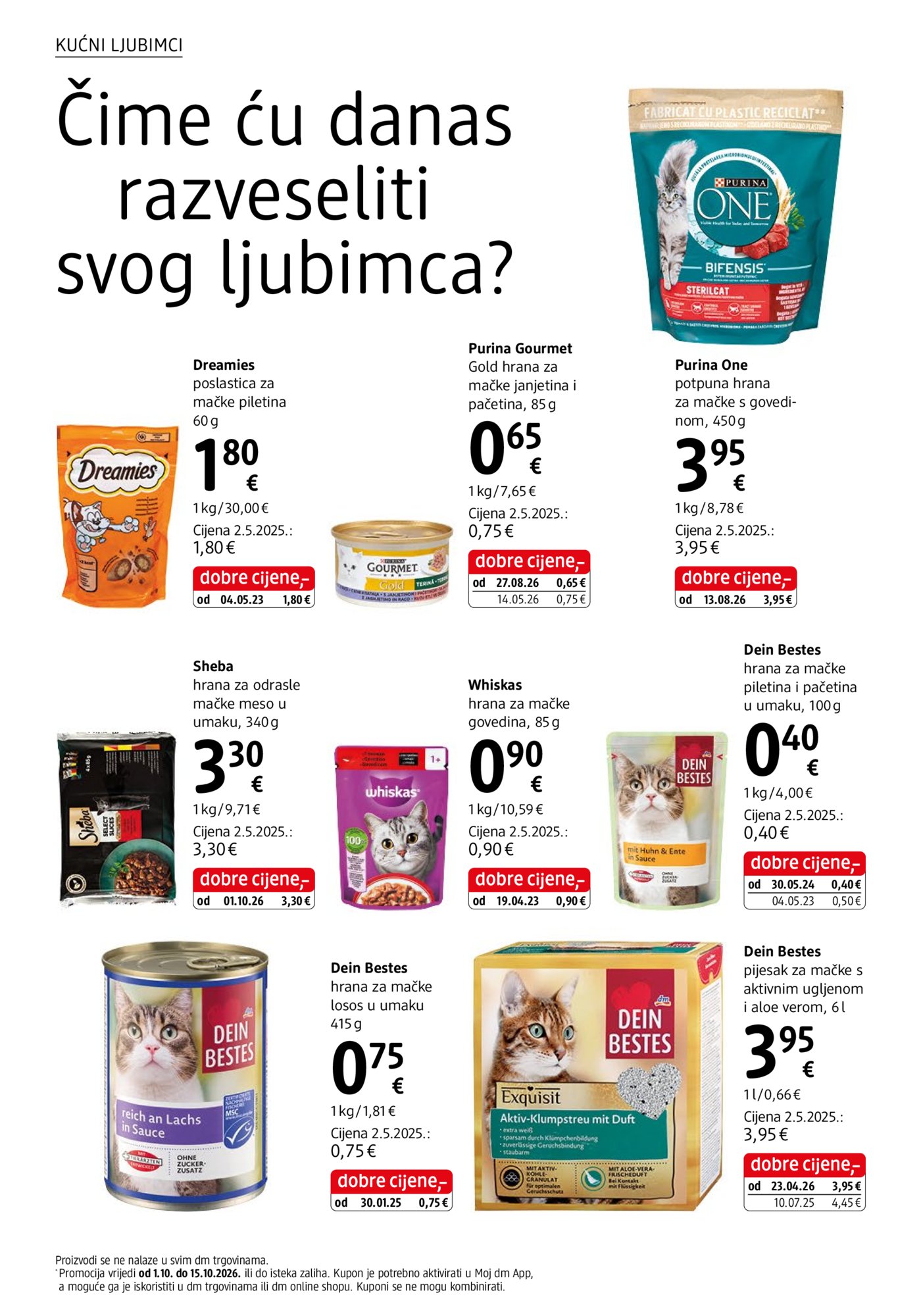 dm katalog Akcija 01.10. - 15.10.2026.