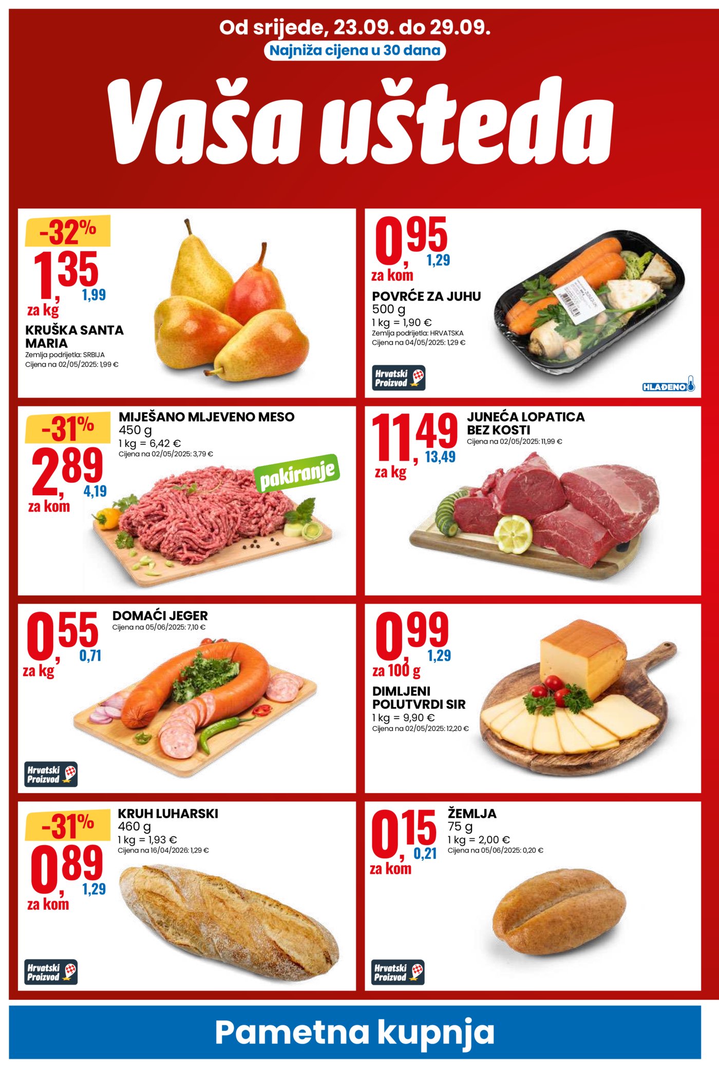 Eurospin katalog Akcija 23.09. - 29.09.2026.
