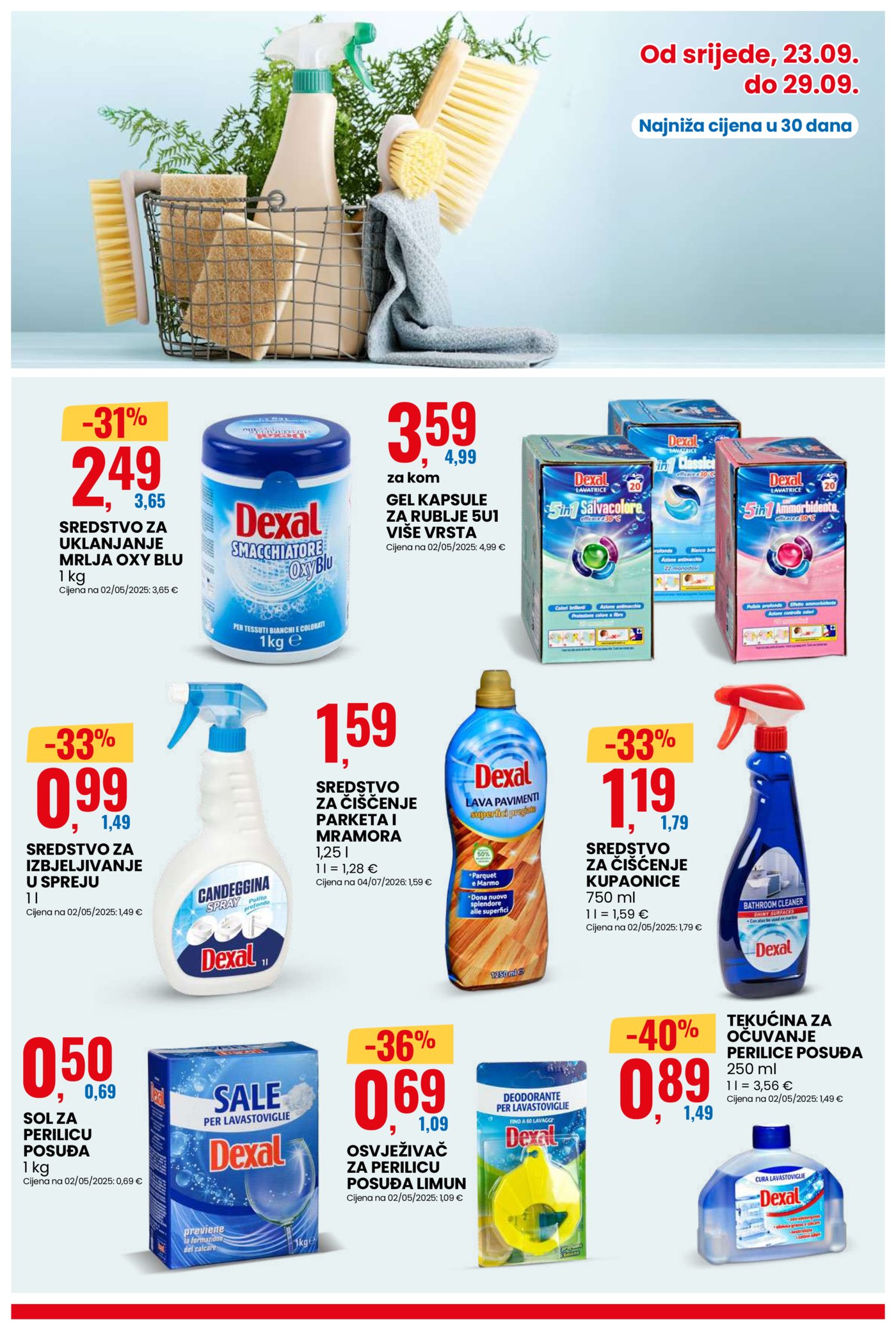 Eurospin katalog Akcija 23.09. - 29.09.2026.