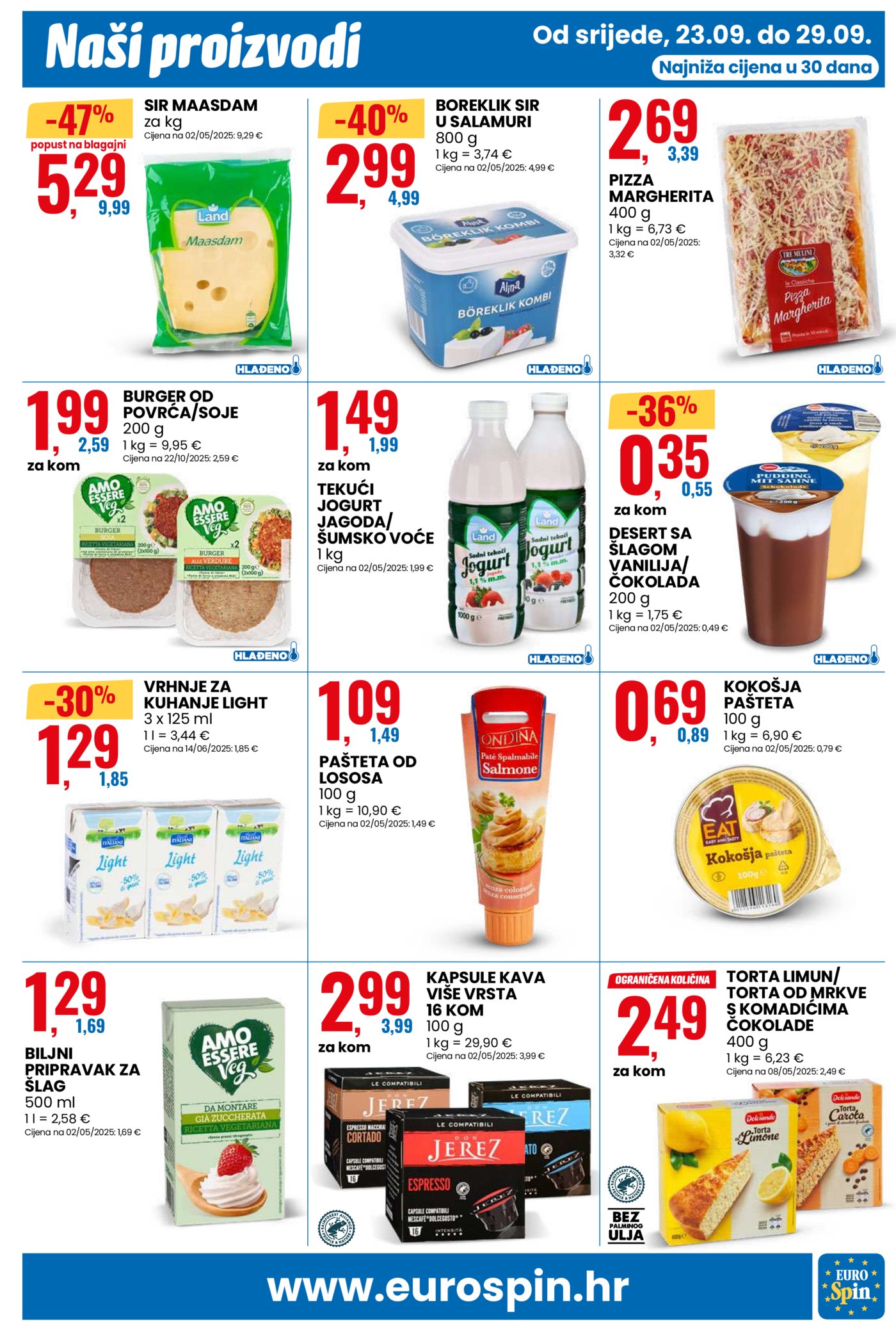 Eurospin katalog Akcija 23.09. - 29.09.2026.