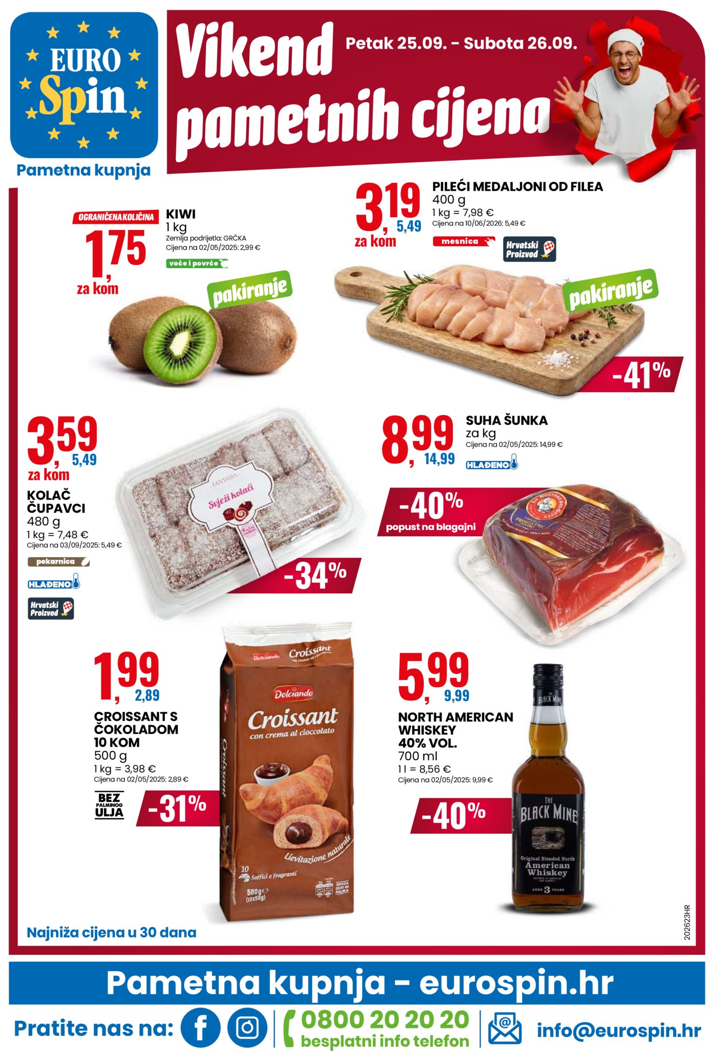 Eurospin katalog Akcija 23.09. - 29.09.2026.