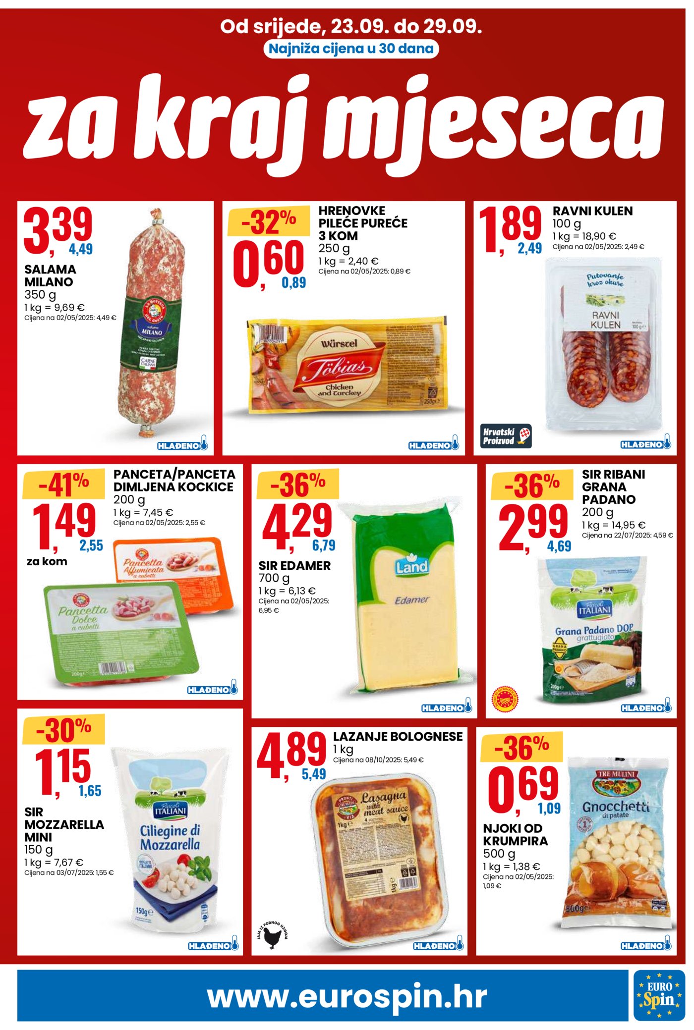 Eurospin katalog Akcija 23.09. - 29.09.2026.