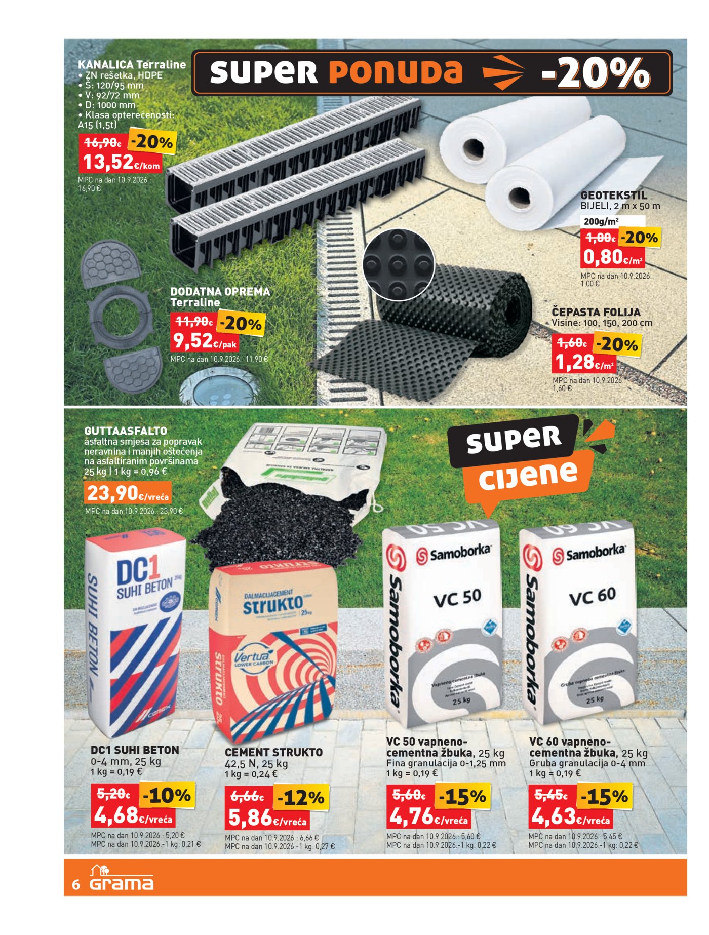 Grama katalog Akcija 22.09. - 02.11.2026.
