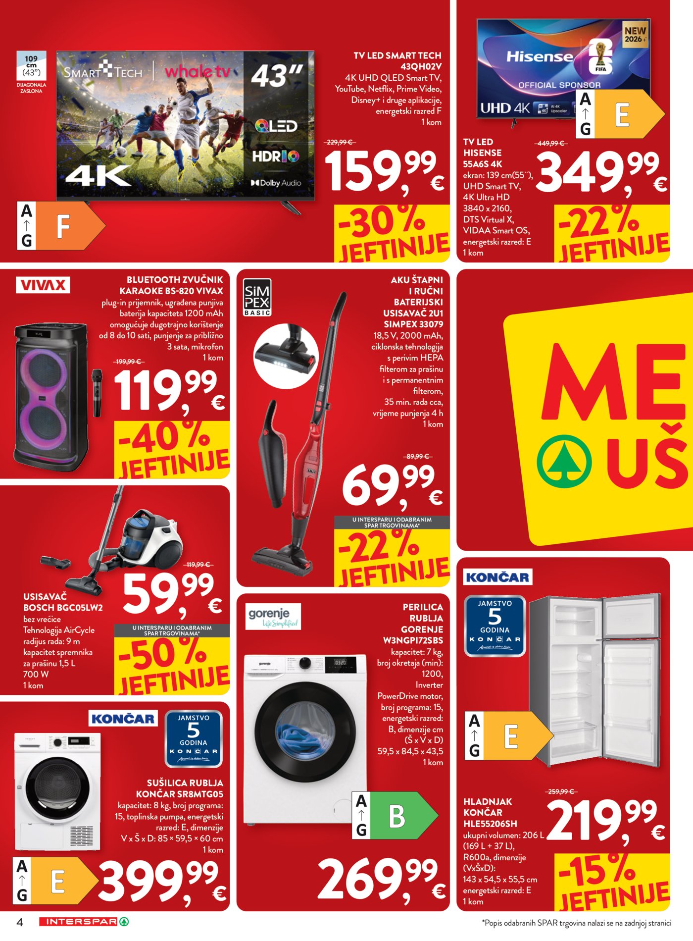 INTERSPAR katalog Akcija 23.09. - 06.10.2026. 