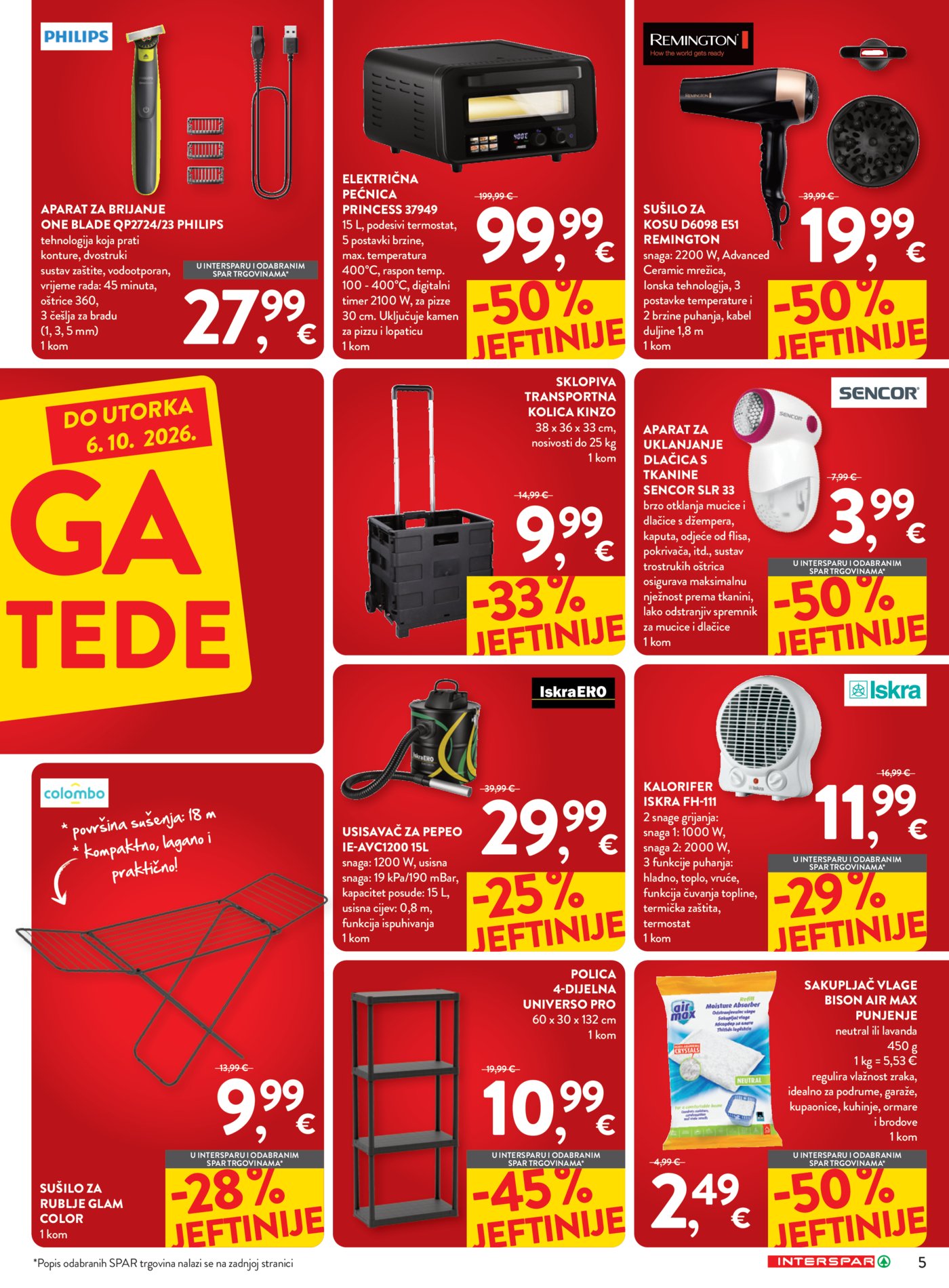 INTERSPAR katalog Akcija 23.09. - 06.10.2026. 