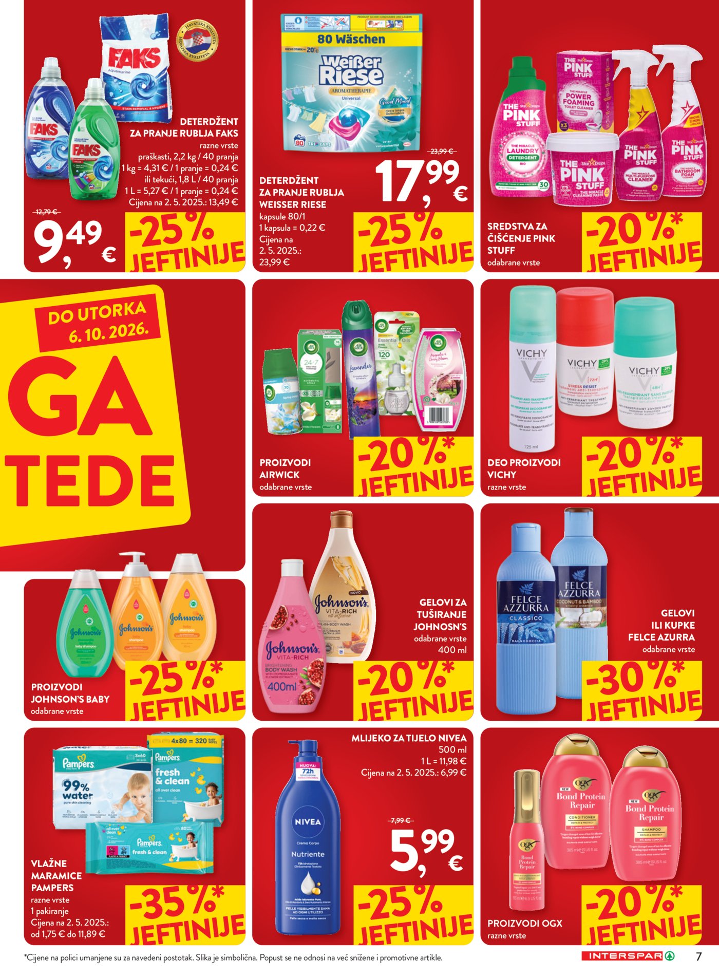 INTERSPAR katalog Akcija 23.09. - 06.10.2026. 