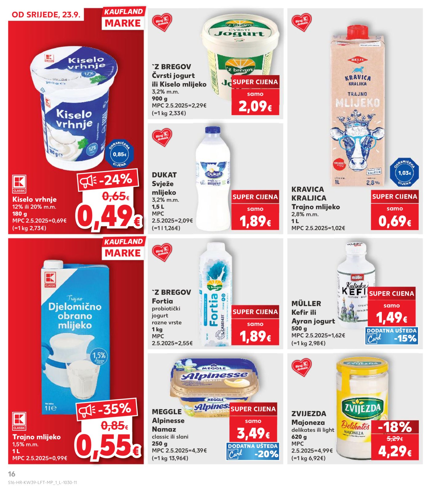 Kaufland katalog Akcija 23.09. - 29.09.2026.