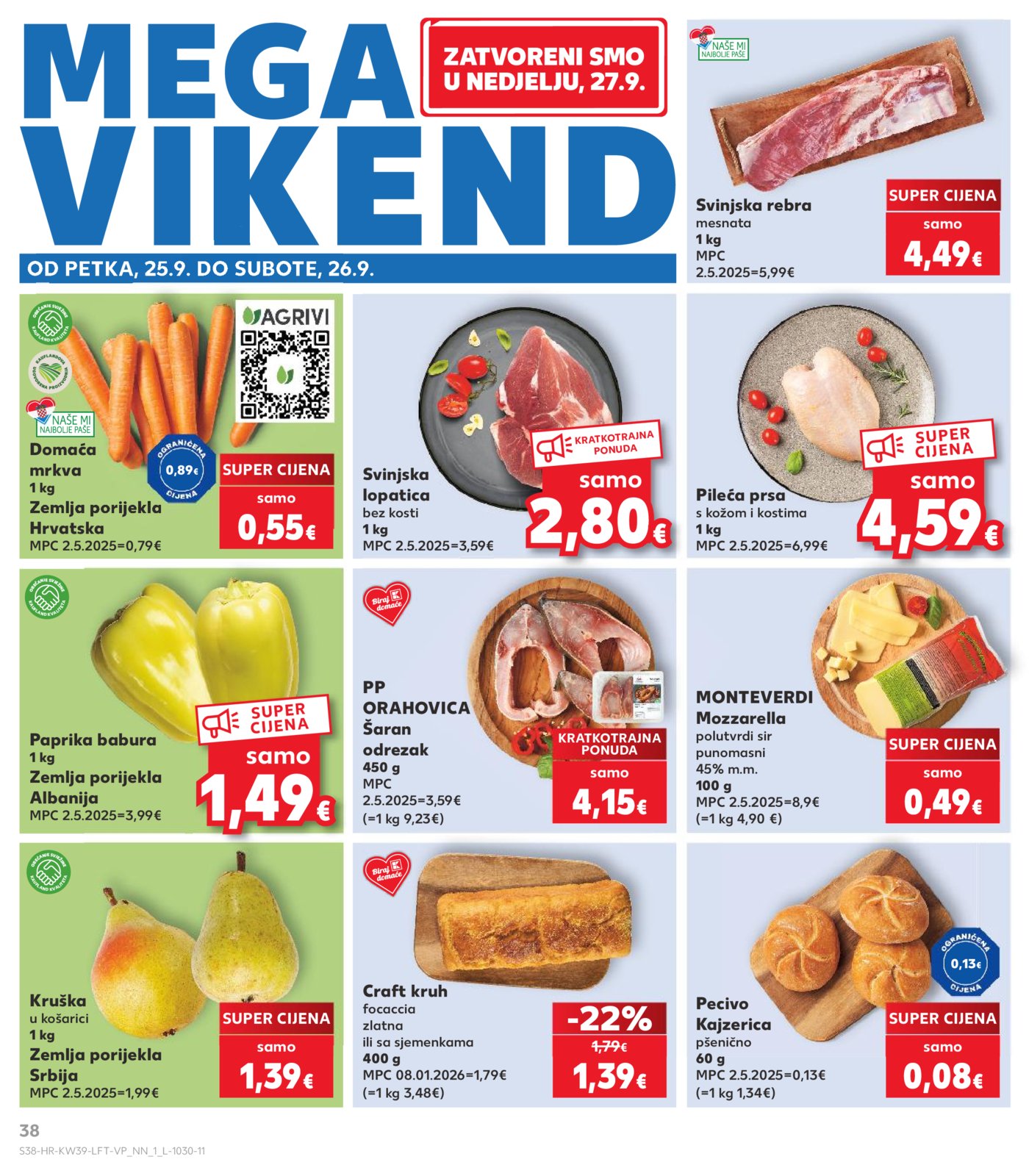 Kaufland katalog Akcija 23.09. - 29.09.2026.