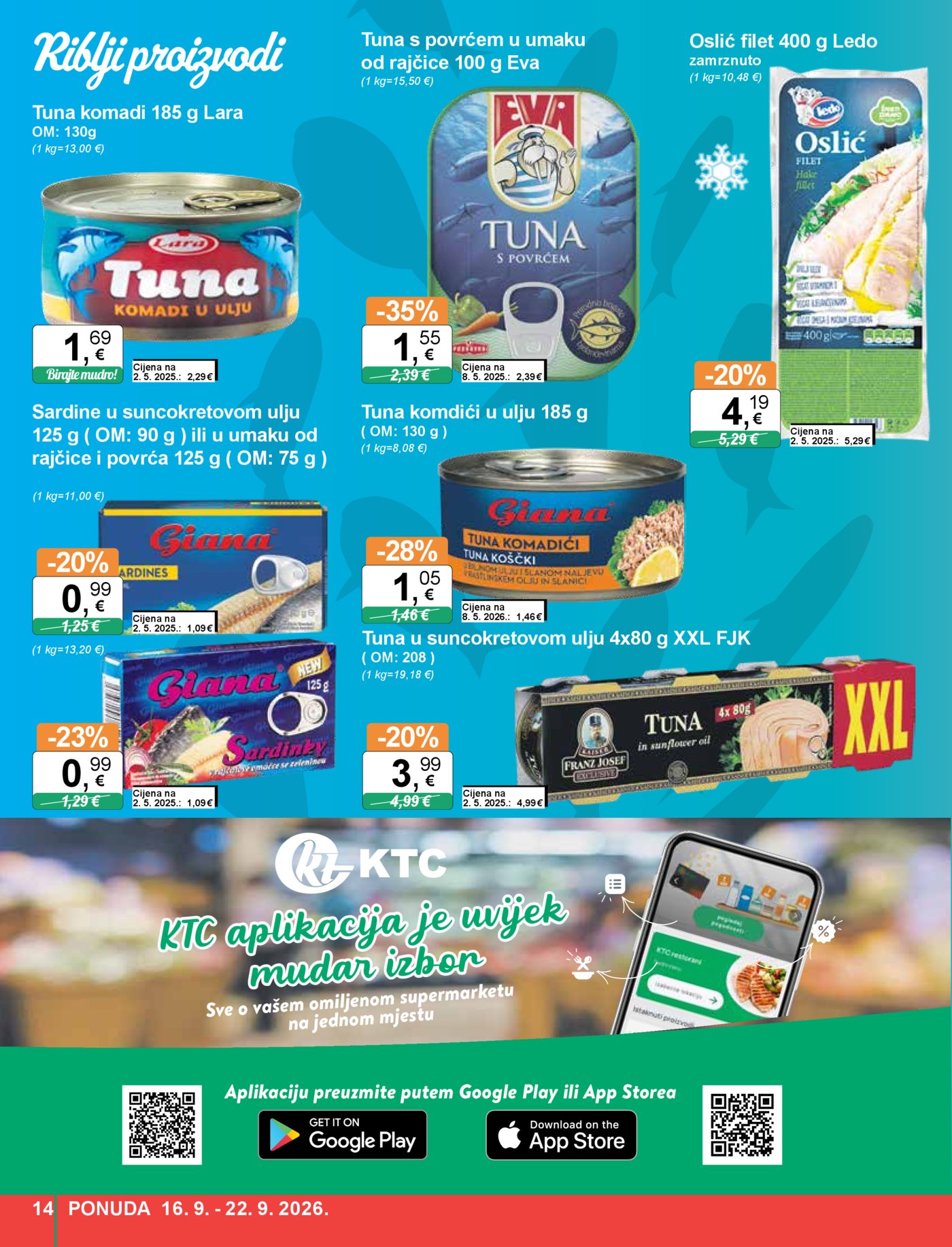 KTC katalog široka potrošnja 16.09-22.09.2026.