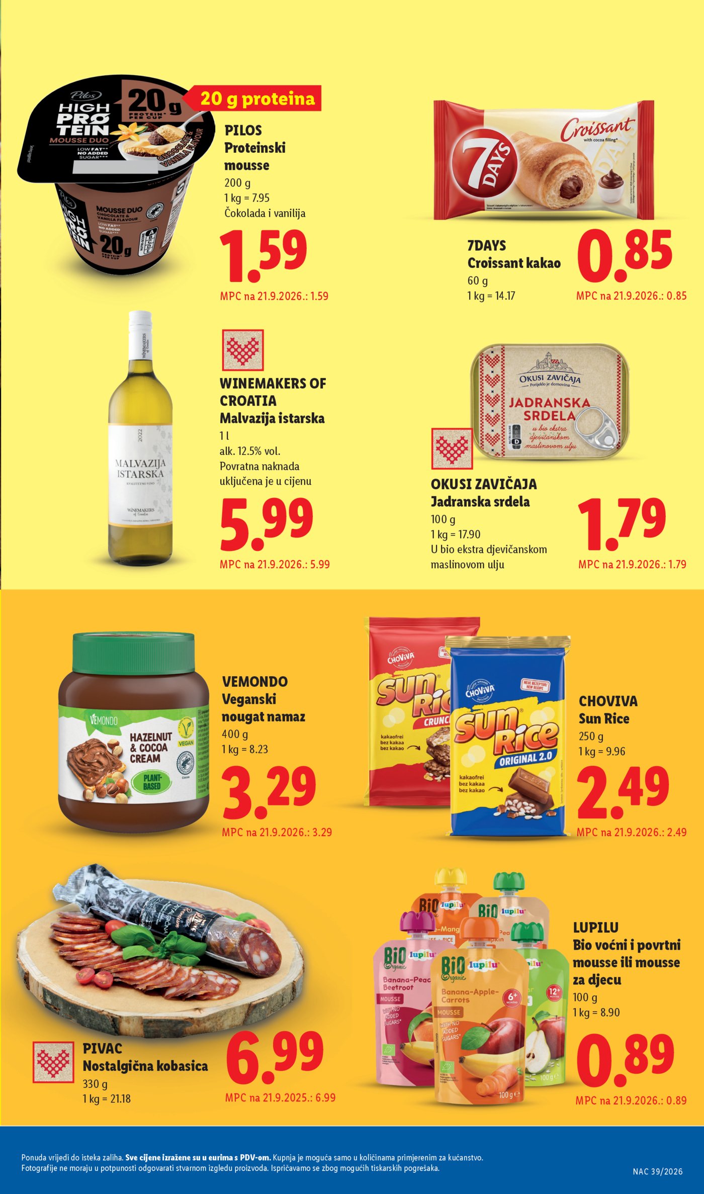 Lidl katalog Super ponuda od ponedjeljka 21.09.-27.09.2026.