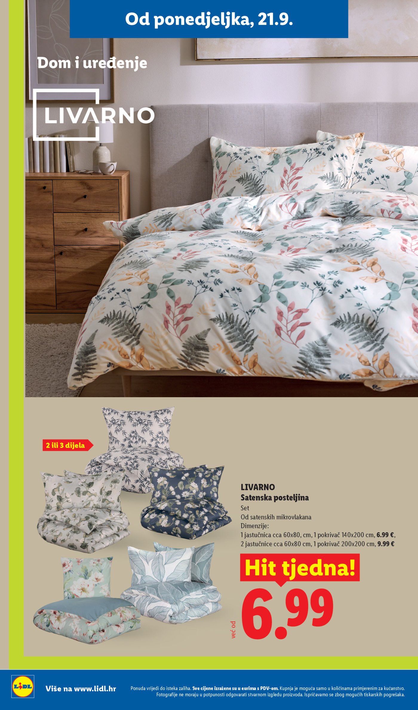 Lidl katalog Super ponuda od ponedjeljka 21.09.-27.09.2026.