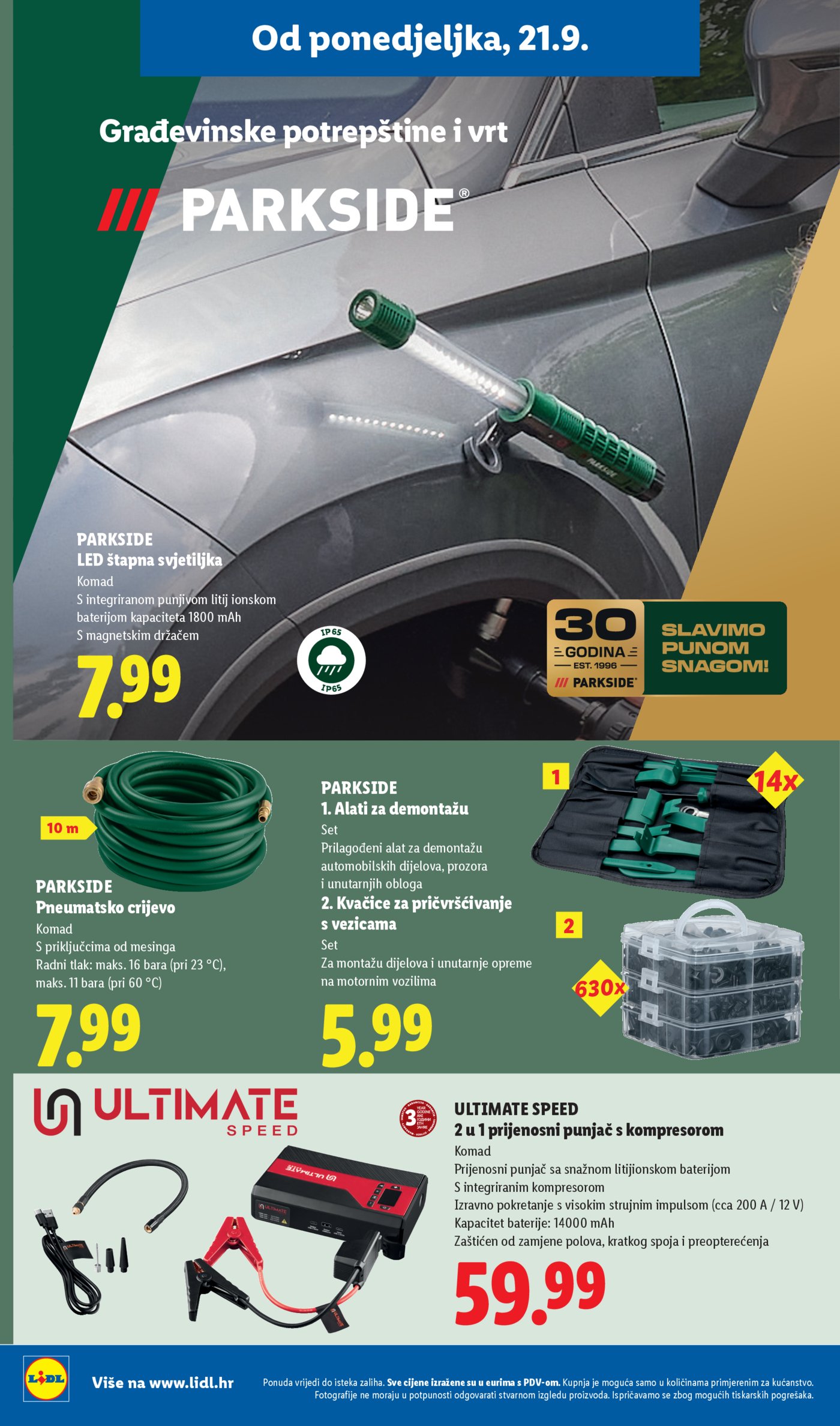 Lidl katalog Super ponuda od ponedjeljka 21.09.-27.09.2026.