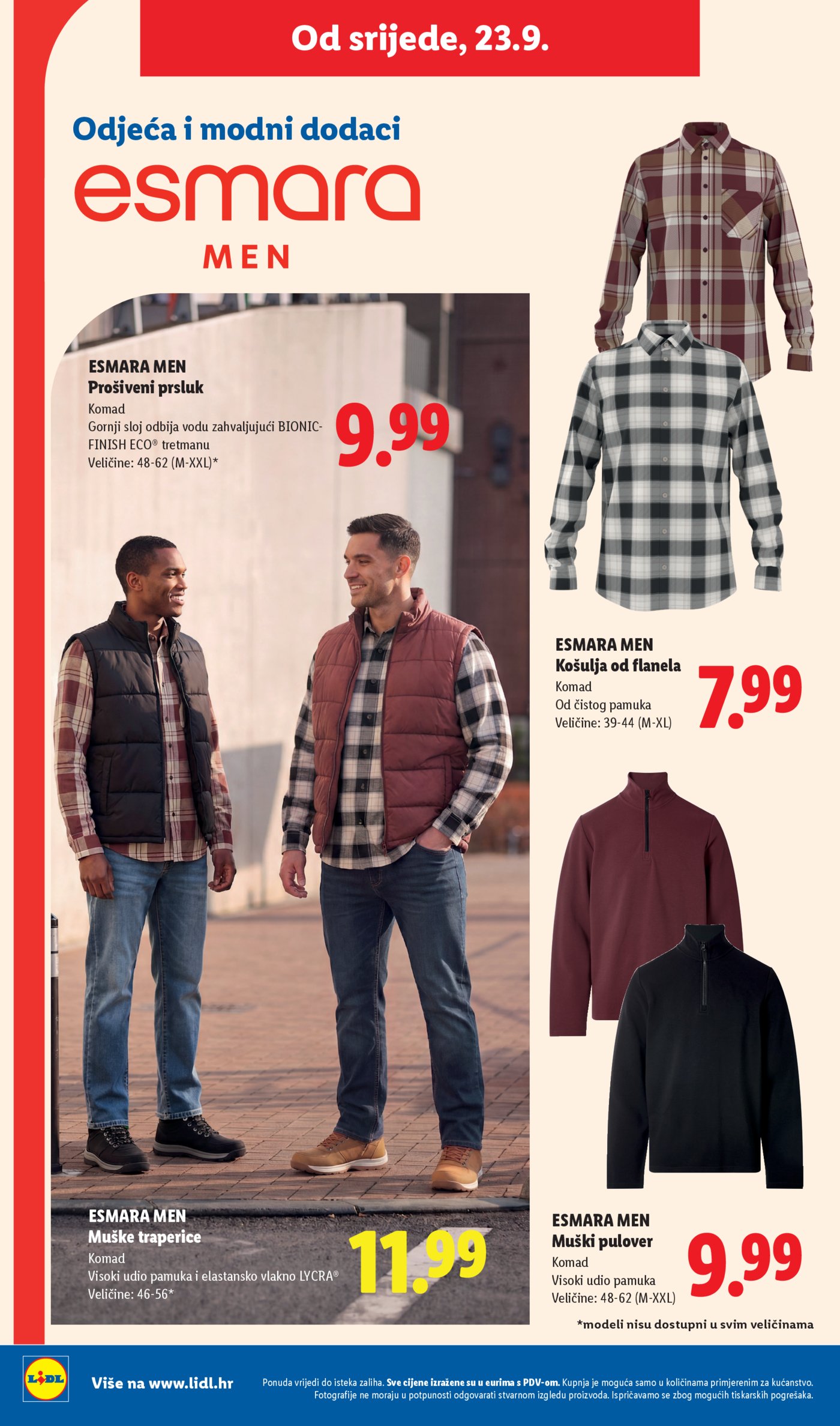 Lidl katalog Super ponuda od ponedjeljka 21.09.-27.09.2026.