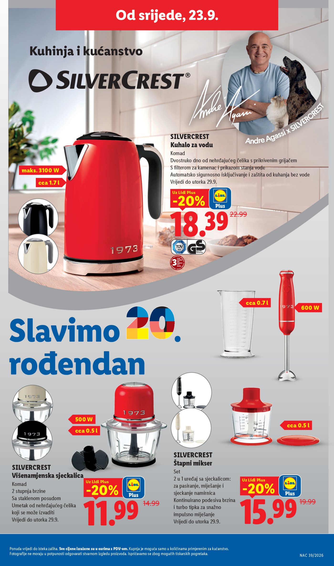 Lidl katalog Super ponuda od ponedjeljka 21.09.-27.09.2026.