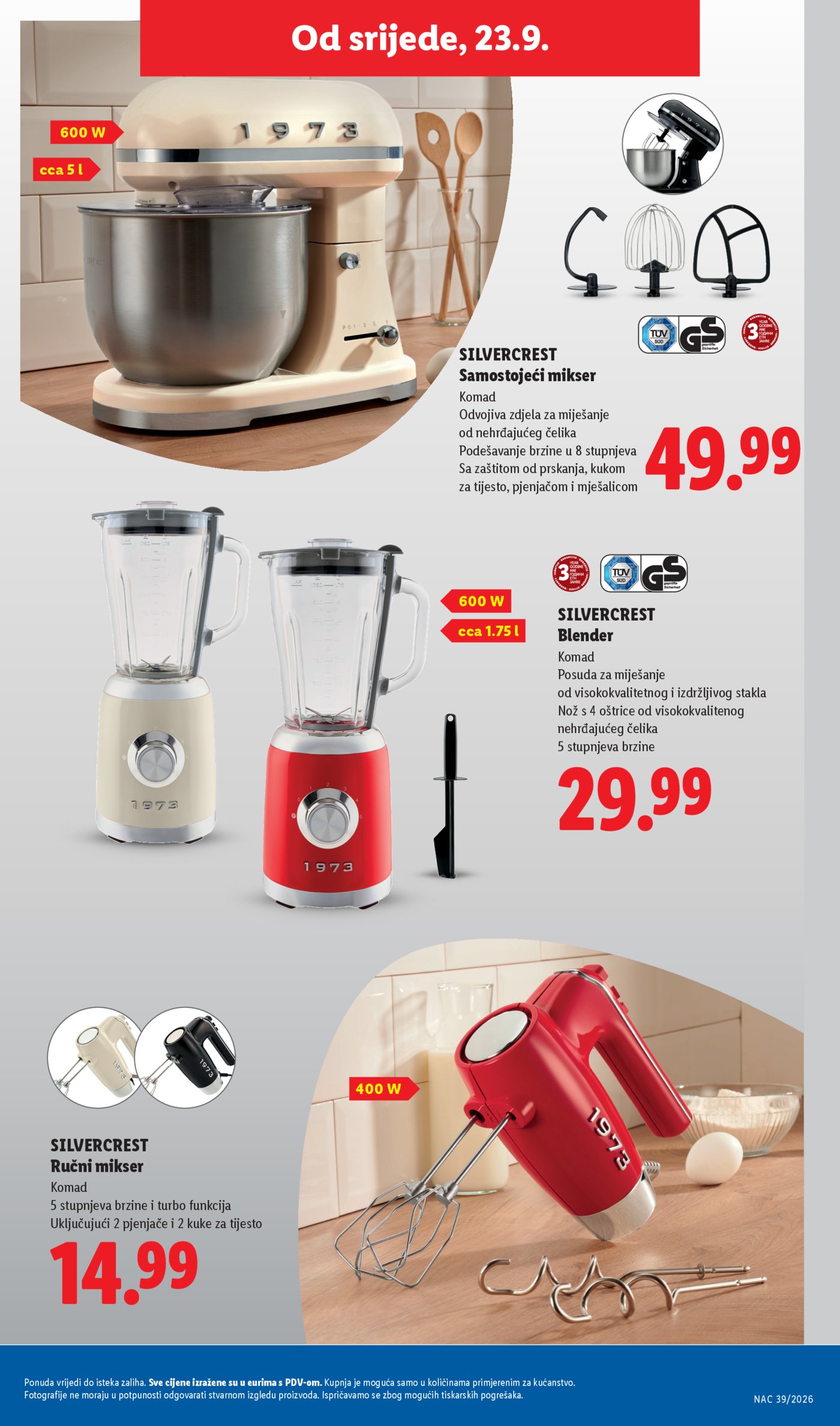 Lidl katalog Super ponuda od ponedjeljka 21.09.-27.09.2026.